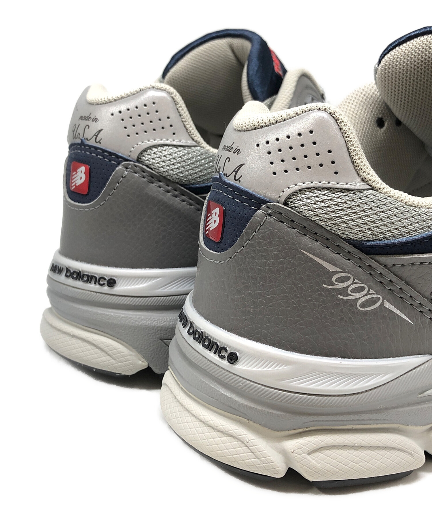 中古・古着通販】NEW BALANCE (ニューバランス) M990GJ3 グレー サイズ 