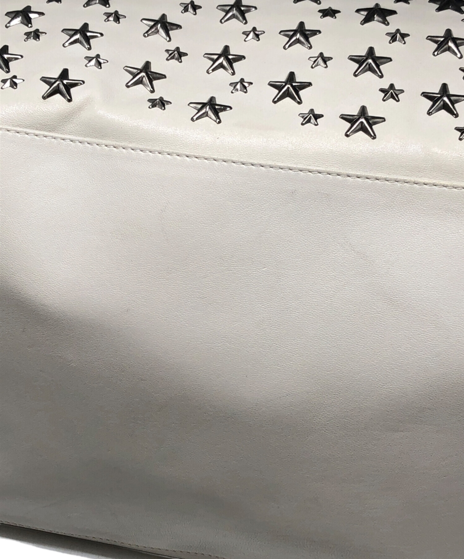 中古・古着通販】JIMMY CHOO (ジミーチュウ) スタースタッズレザー 