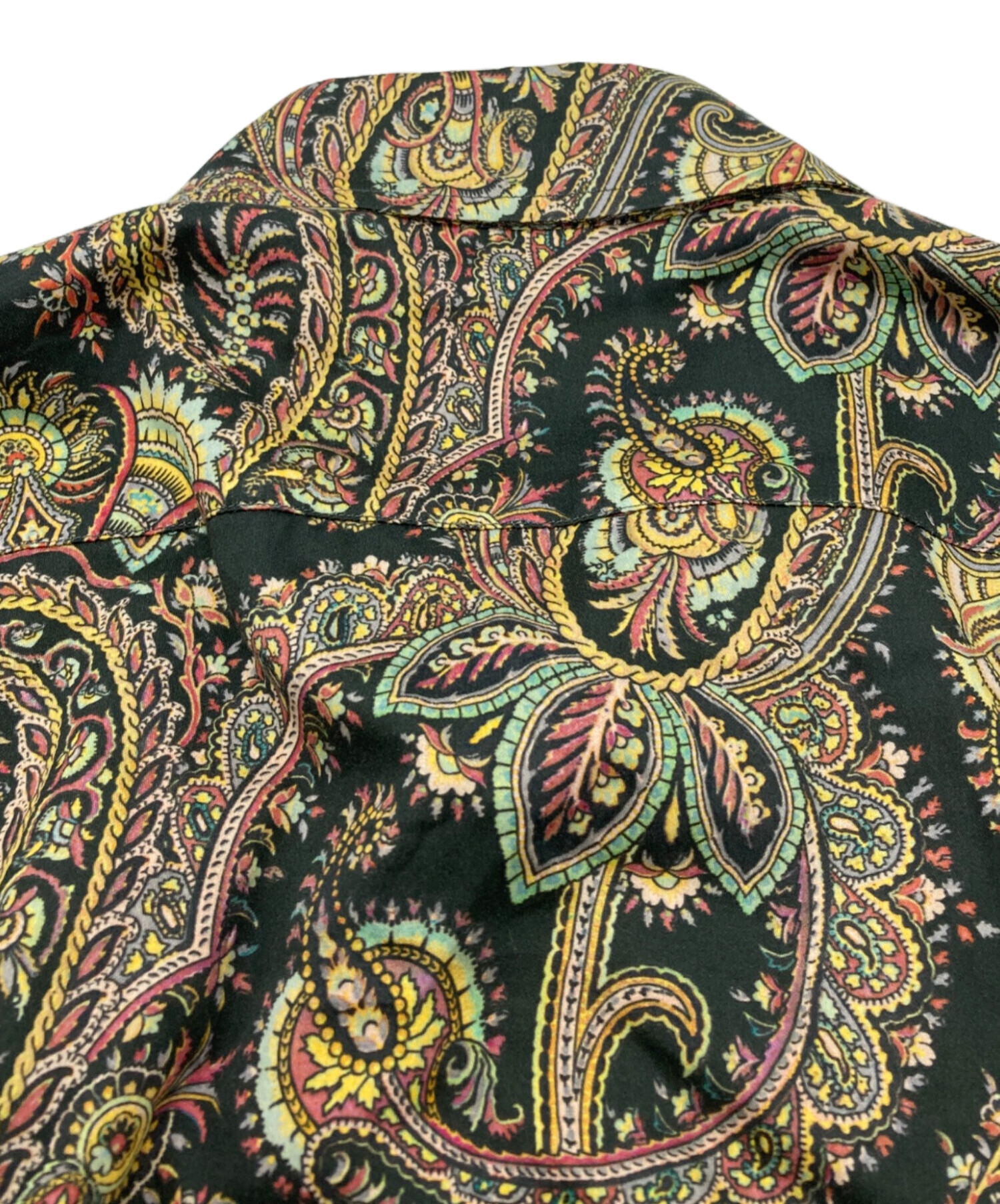 新品未使用【44】タグ付き　エトロ　ETRO イタリア製　ペイズリー柄　半袖 新品未使用【44】タグ付き エトロ ETRO イタリア製 ペイズリー柄 半袖