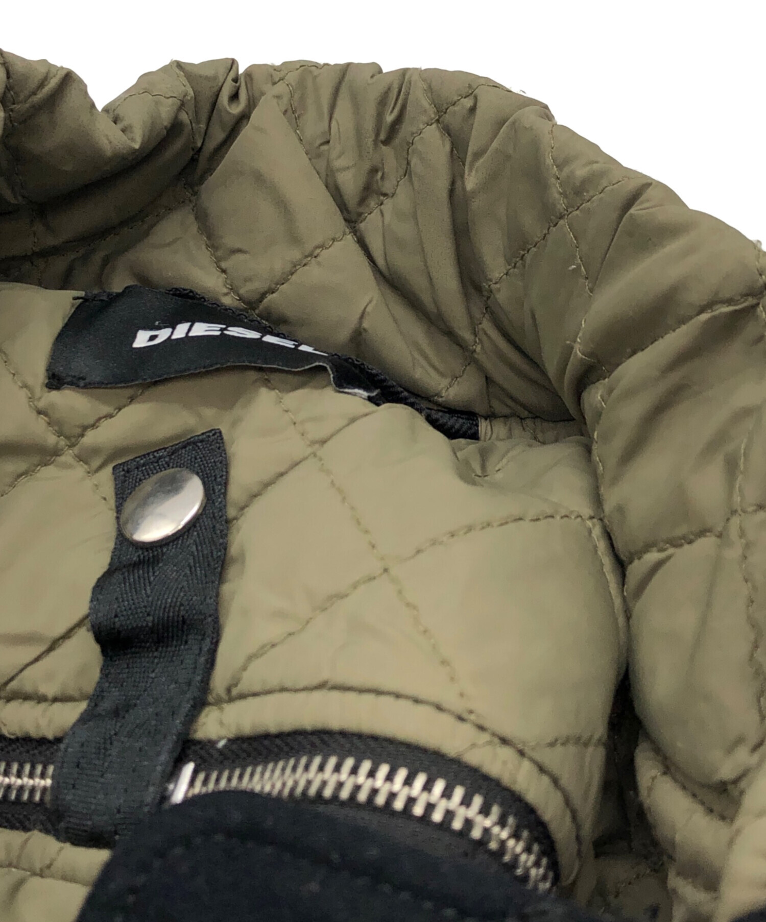 中古・古着通販】DIESEL (ディーゼル) short flight jacket back ZIP