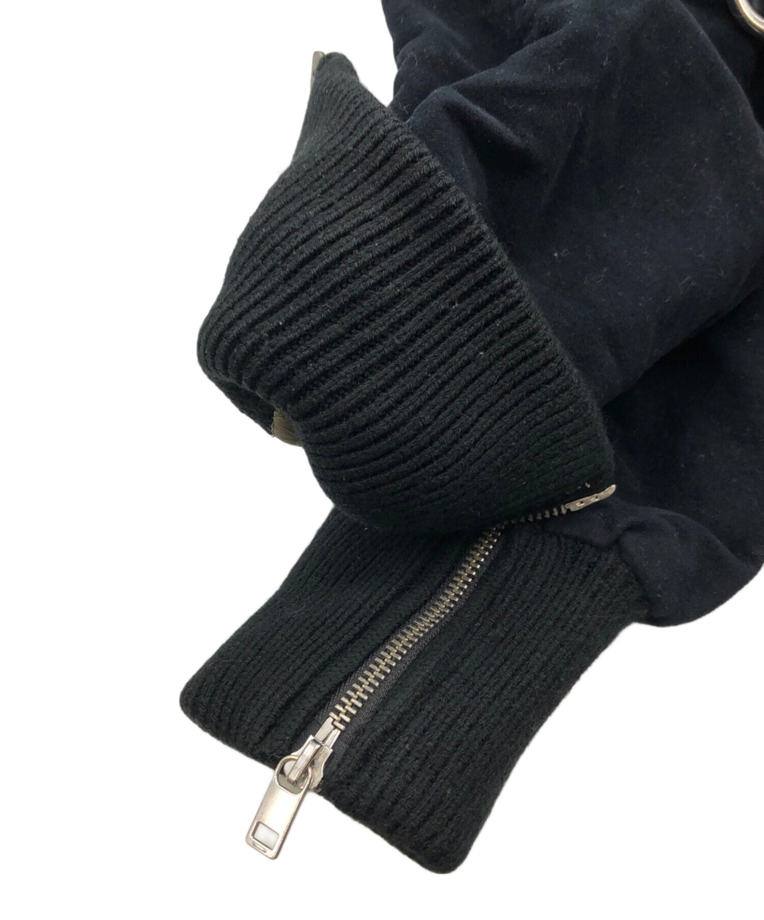 中古・古着通販】DIESEL (ディーゼル) short flight jacket back ZIP