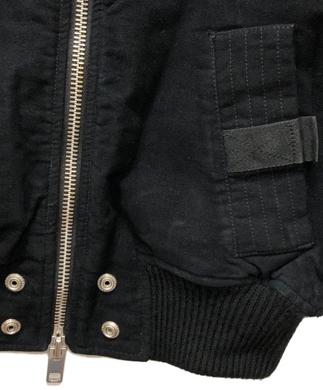 中古・古着通販】DIESEL (ディーゼル) short flight jacket back ZIP