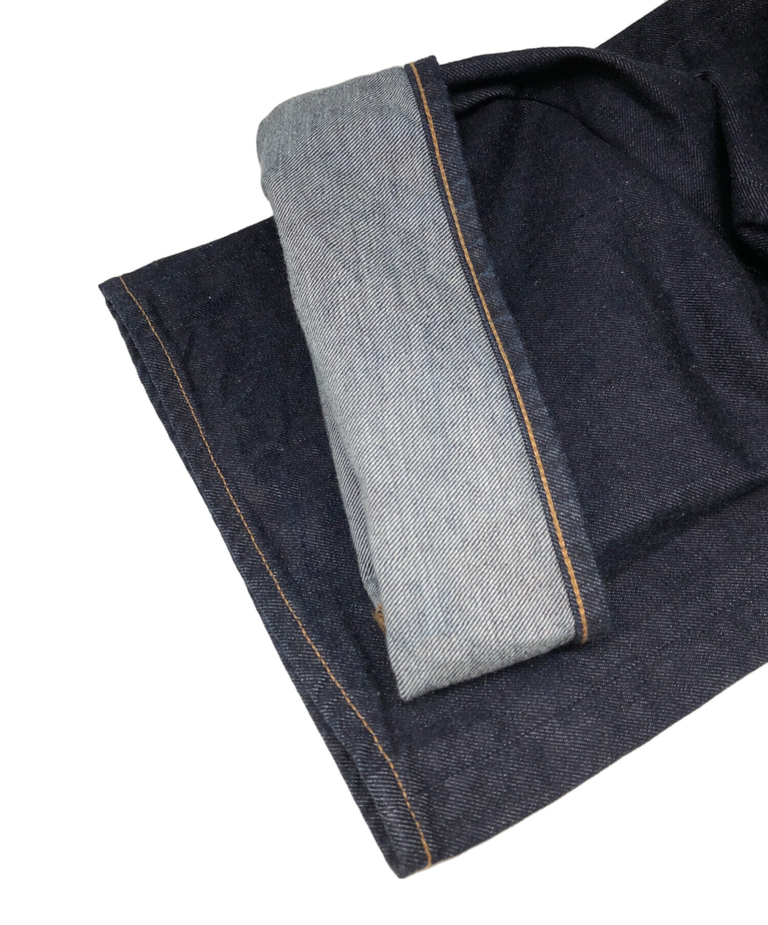 中古・古着通販】Afiit (アフィット) 2タックデニムパンツ インディゴ