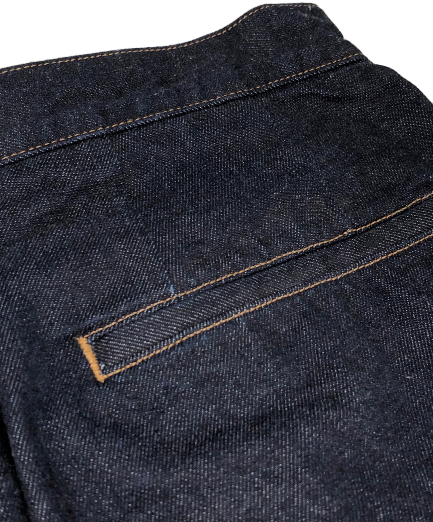 中古・古着通販】Afiit (アフィット) 2タックデニムパンツ インディゴ