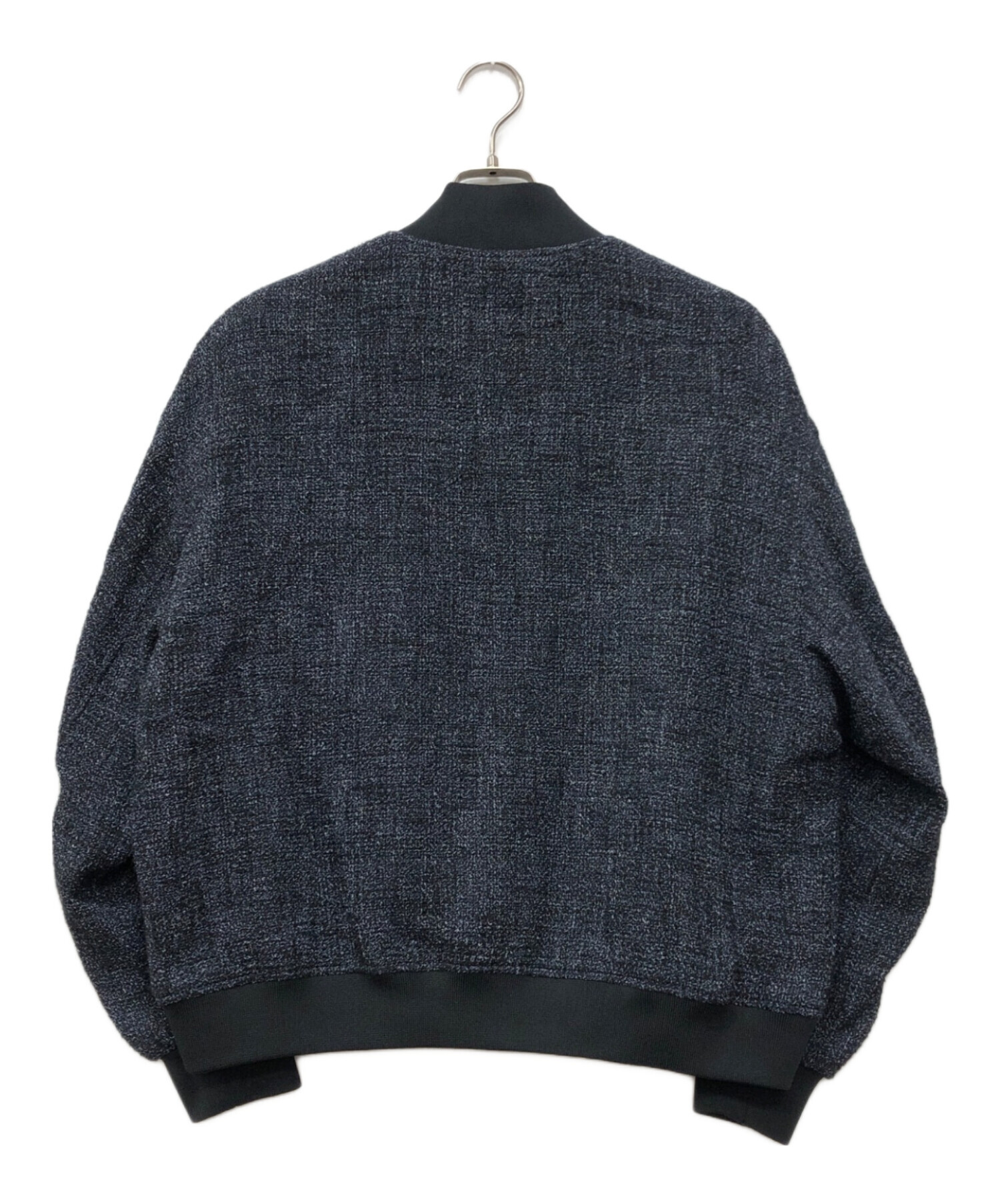 中古・古着通販】CULLNI (クルニ) Butcher Tweed MA-1 ネイビー サイズ