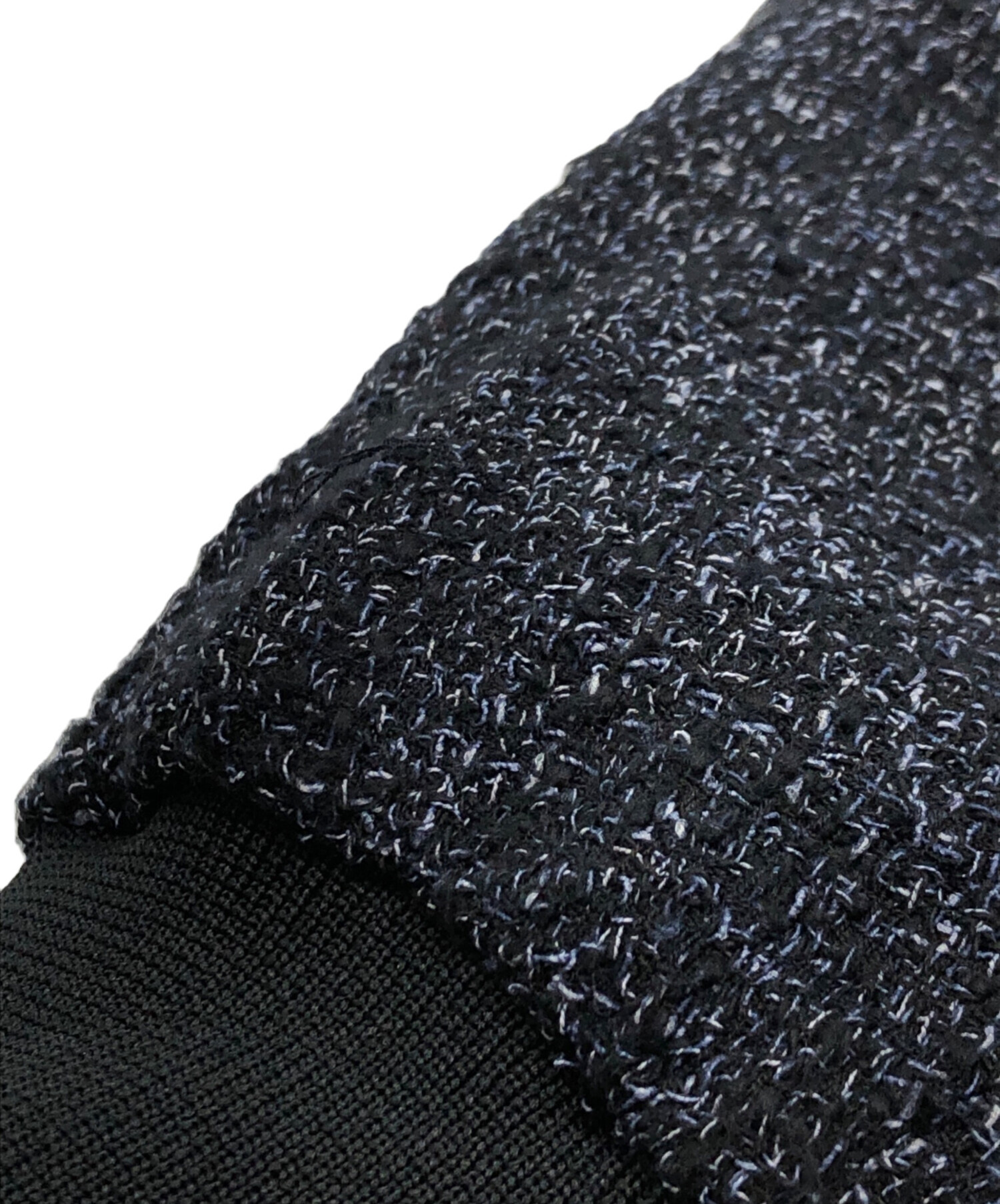中古・古着通販】CULLNI (クルニ) Butcher Tweed MA-1 ネイビー サイズ