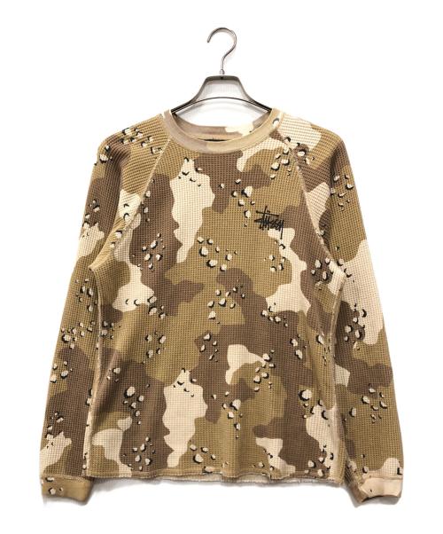 中古・古着通販】stussy (ステューシー) RAGLAN THERMAL LS CREW