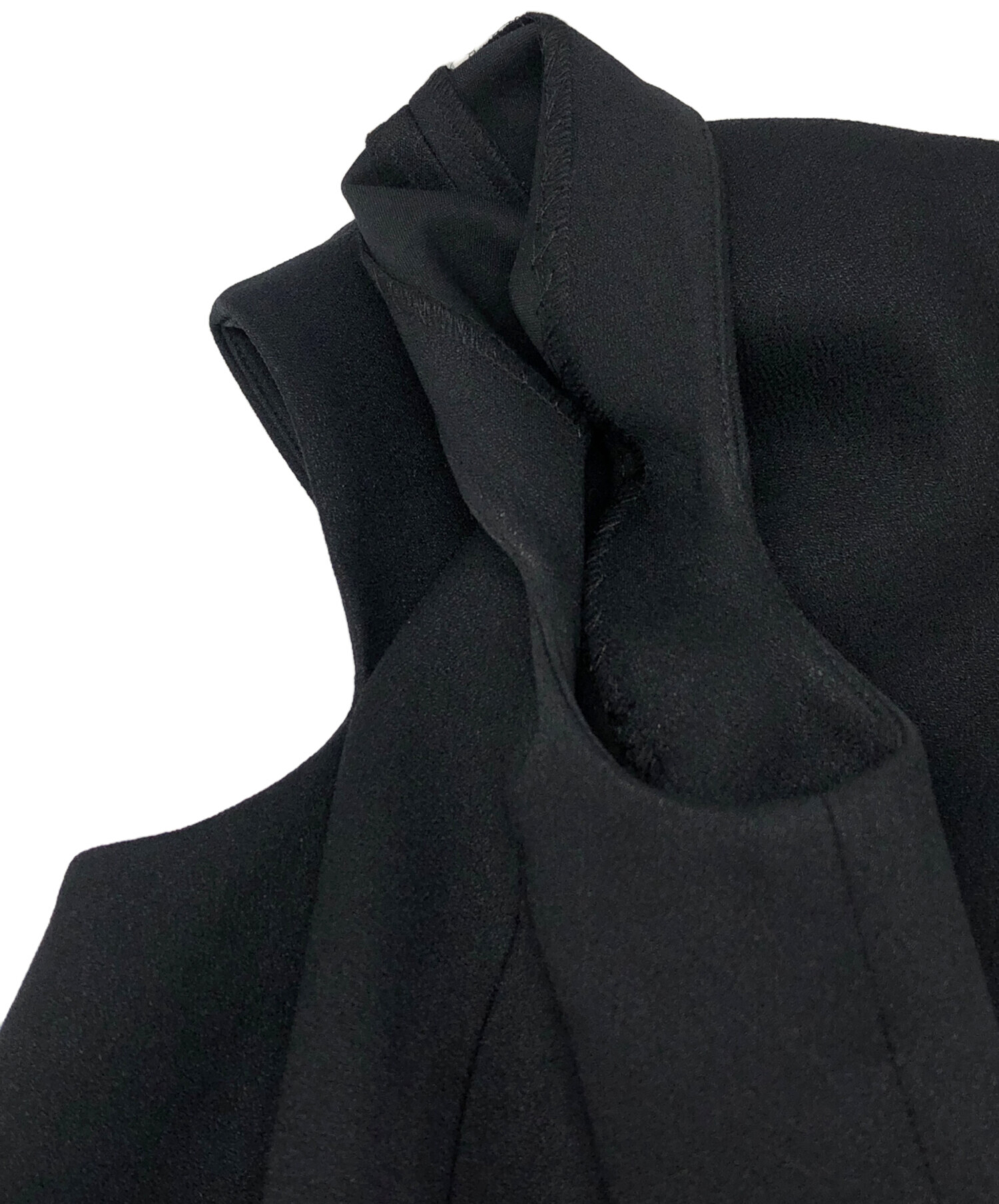 はな　YOKO CHAN ヨーコチャン　アンゴラ混　ワンピース　コクーン yoko chan ヨーコチャン ジャージー素材コクーンワンピース