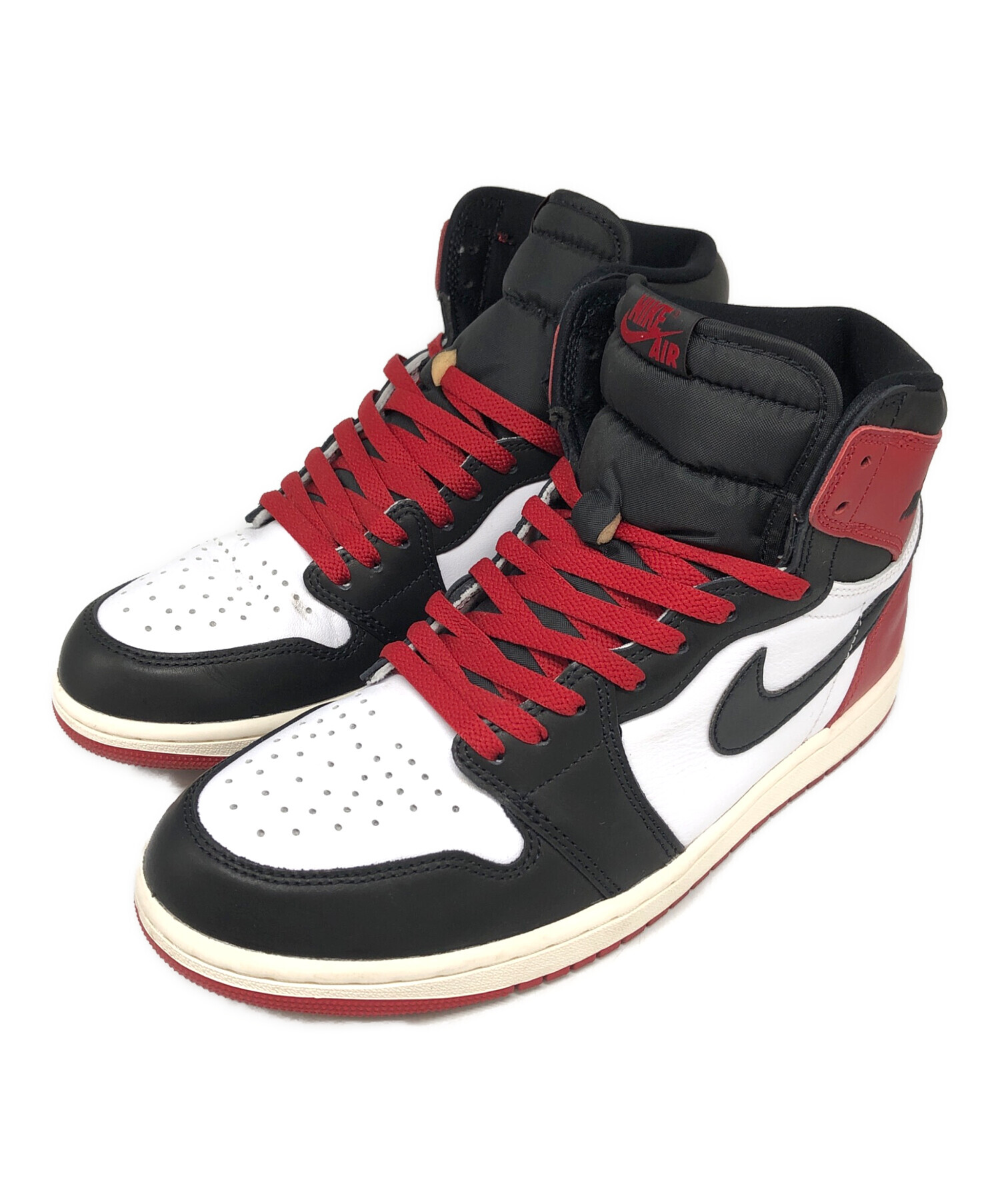 中古・古着通販】NIKE (ナイキ) Air Jordan 1 Retro High OG Black Toe 