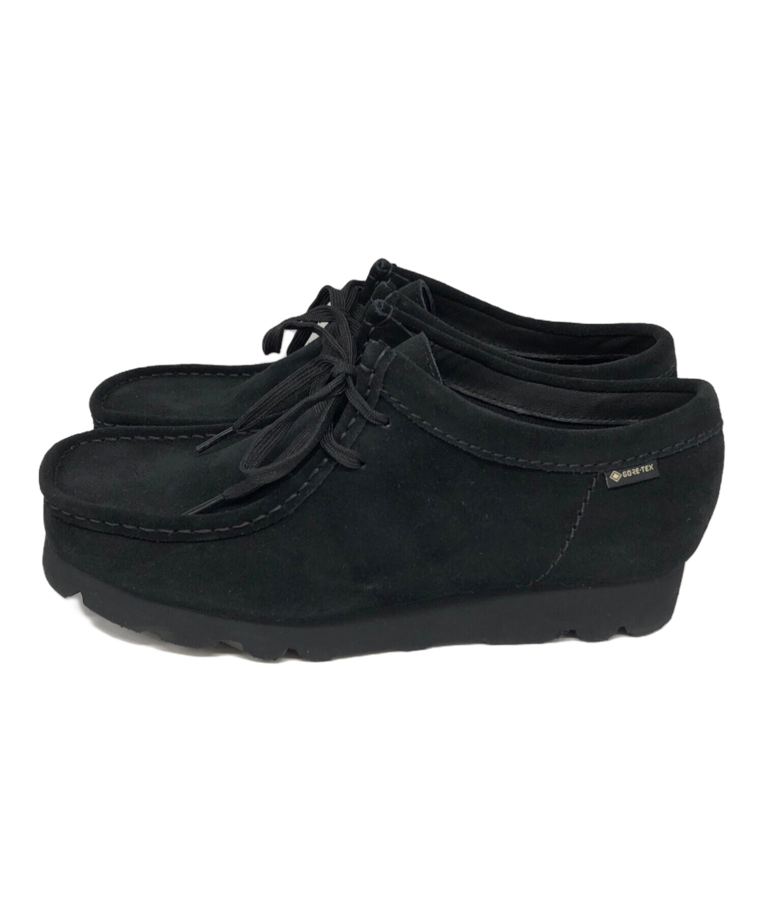 中古・古着通販】CLARKS (クラークス) WALLABEE GTX ブラック サイズ