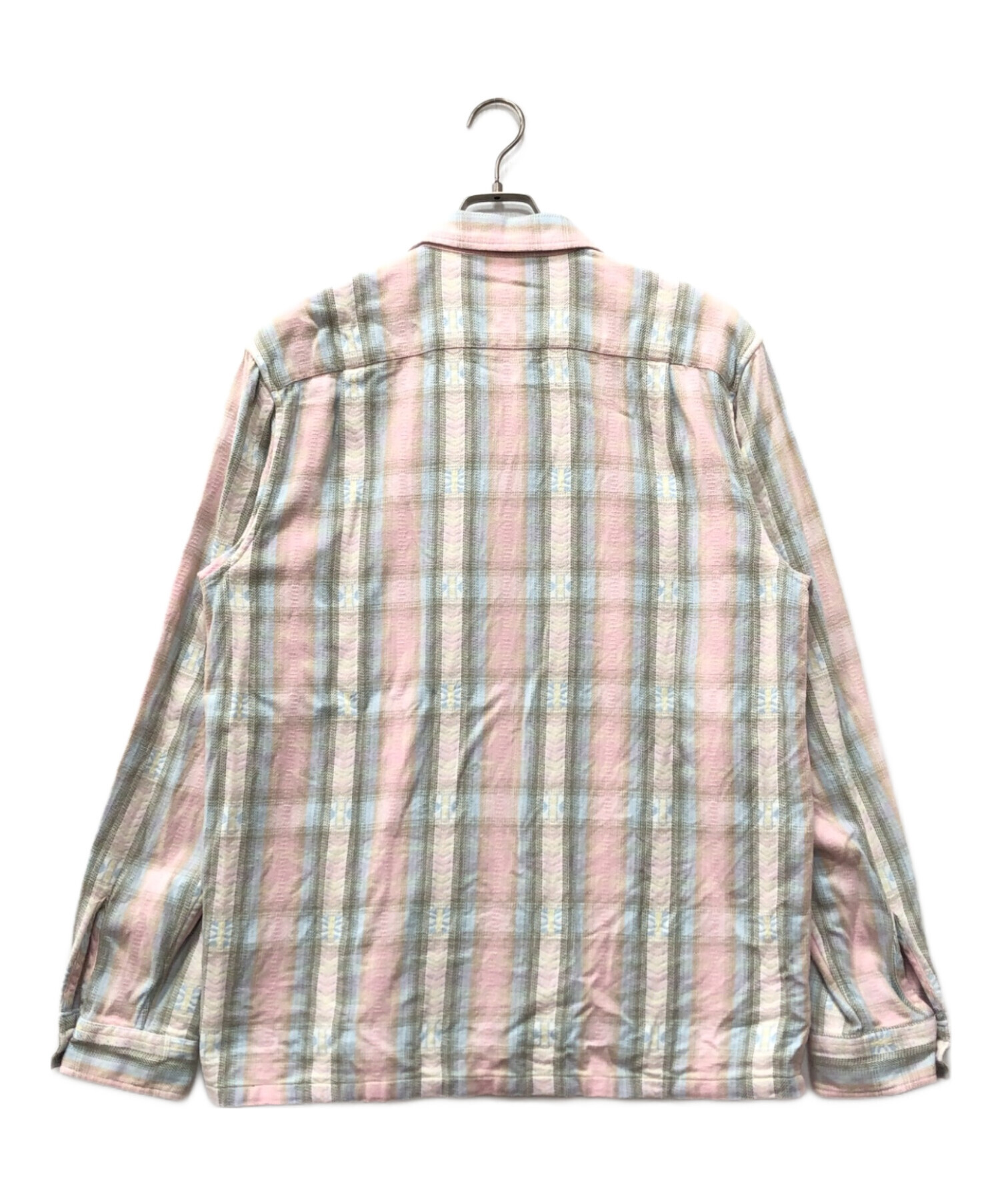中古・古着通販】Supreme (シュプリーム) PLAID FLANNEL ZIP UP SHIRT 