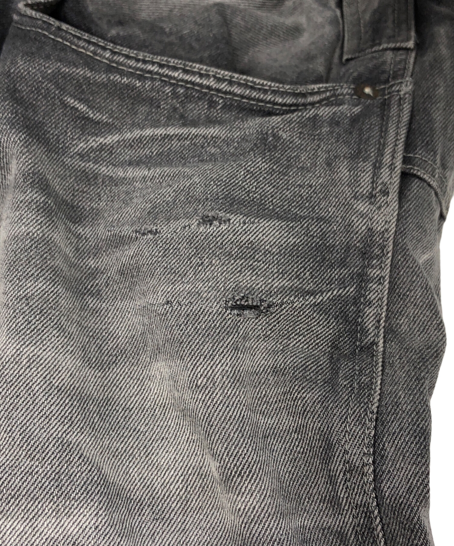 中古・古着通販】Denham (デンハム) CROSS BACK MIJGRY グレー サイズ 