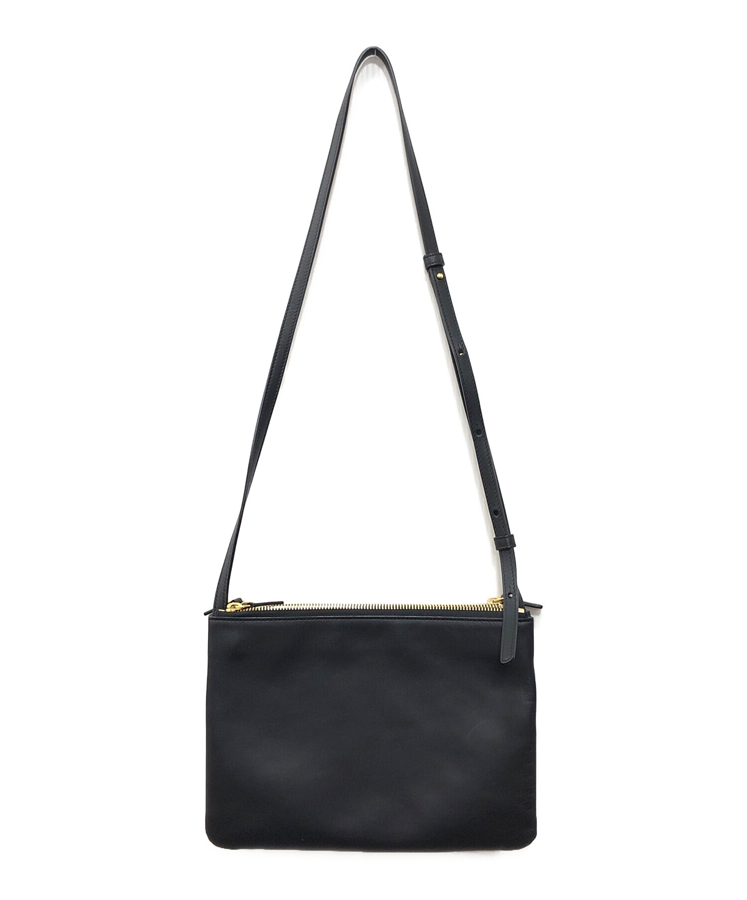 CELINE セリーヌ　ショルダーバッグ　トートバッグ　トリオ　ラージ　黒 CELINE セリーヌ トリオラージ ショルダー ブラック 黒