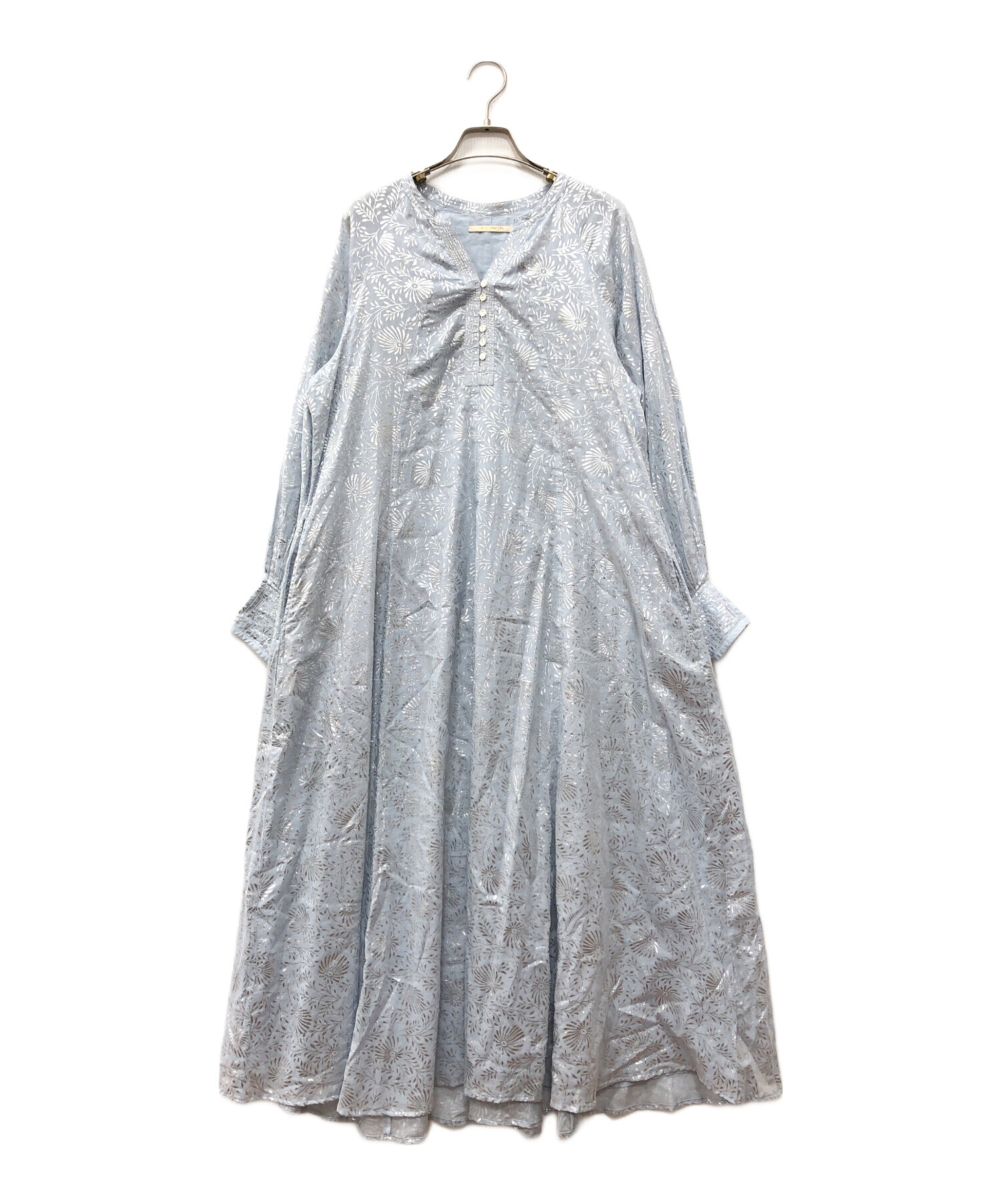 中古・古着通販】ne quittez pas (ヌキテパ) Cotton Voile Foil Flower 