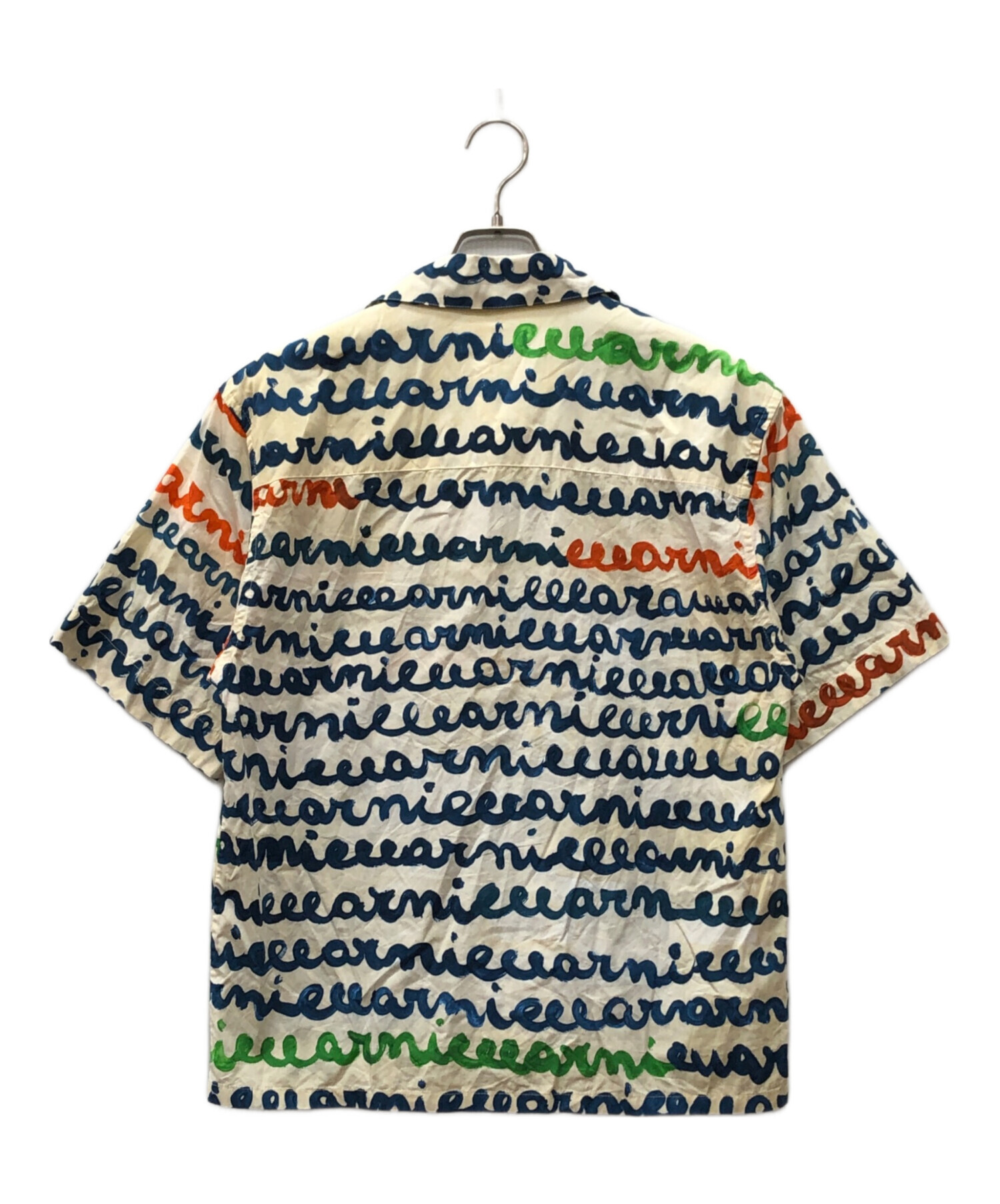 中古・古着通販】MARNI (マルニ) Stripe Bowling Shirt ベージュ 