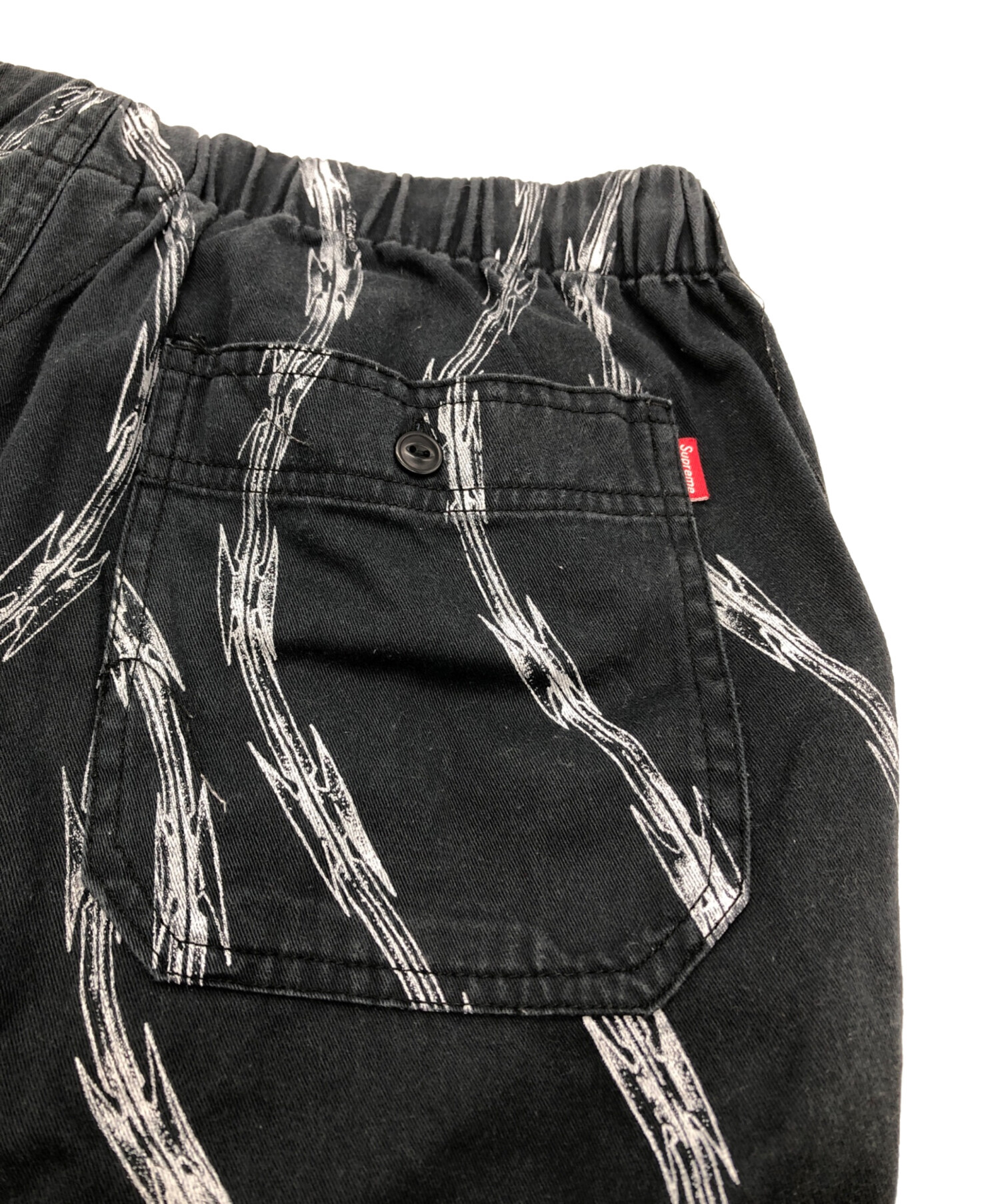 中古・古着通販】SUPREME (シュプリーム) RAZORWIRE PANT ブラック 