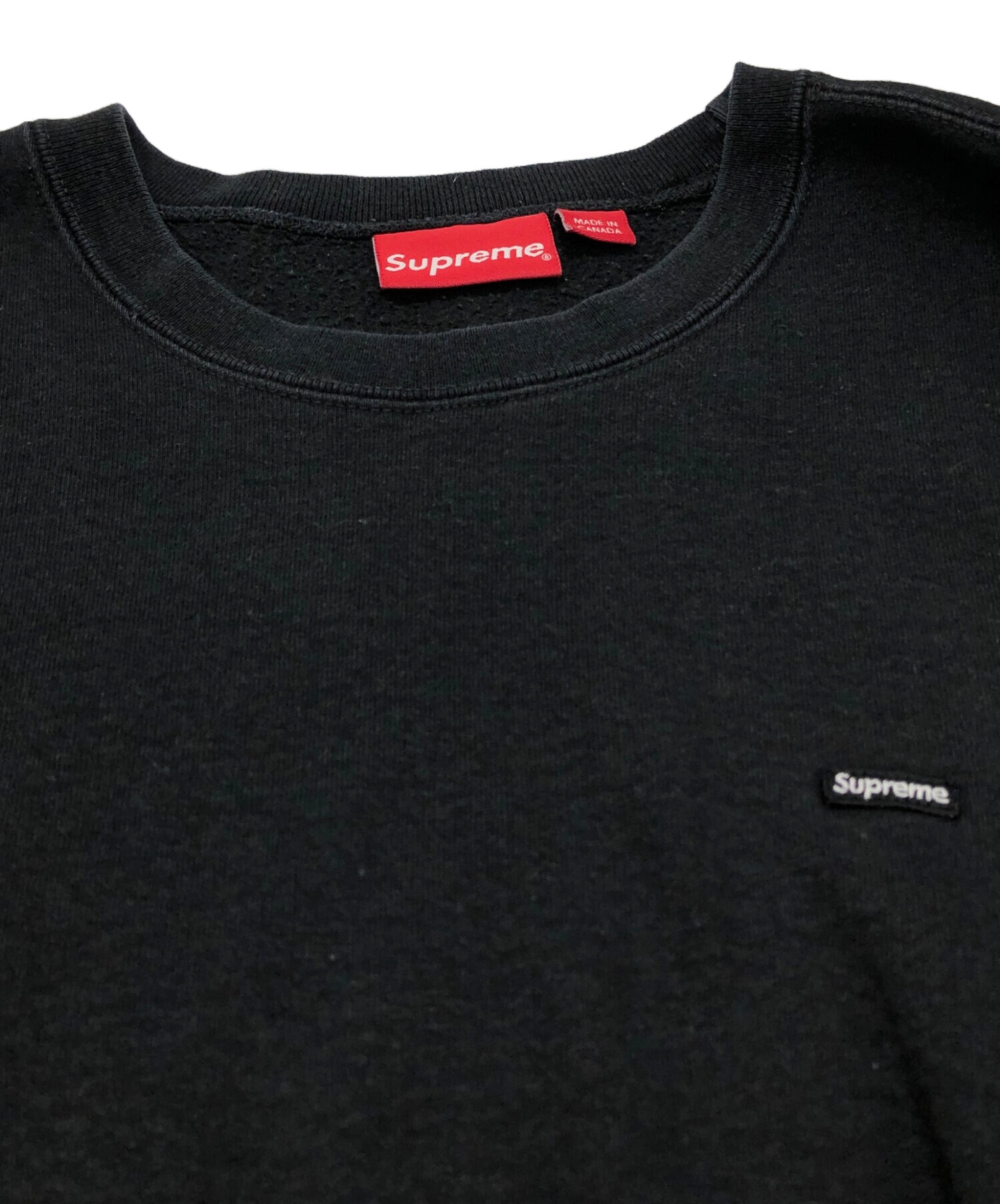 中古・古着通販】SUPREME (シュプリーム) SMALL BOX RAGLAN CREWNECK 