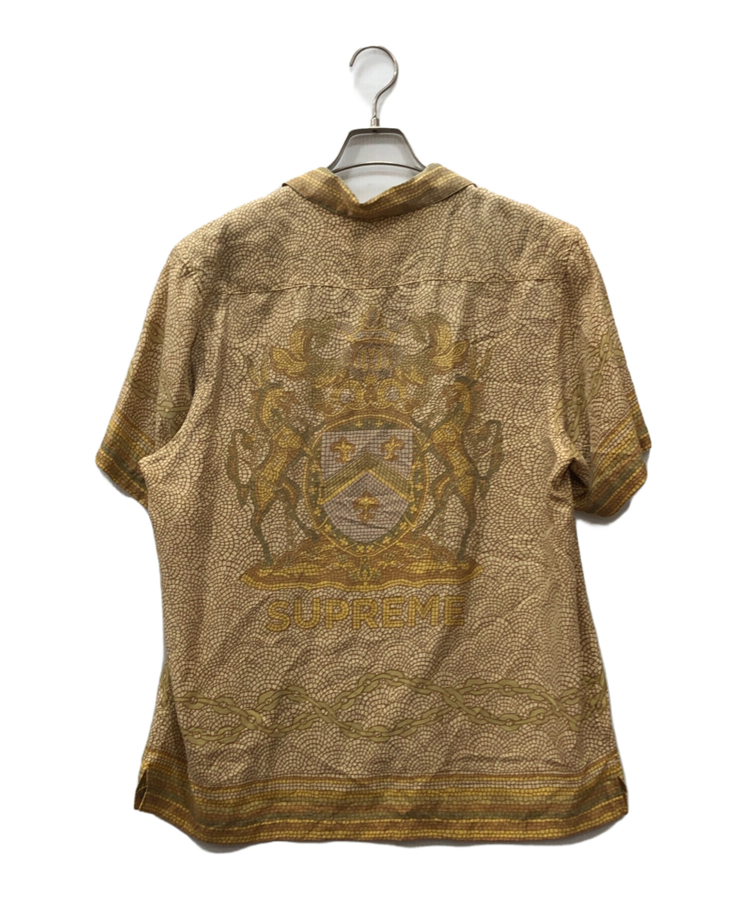 中古・古着通販】SUPREME (シュプリーム) MOSAIC SILK S/S SHIRT 