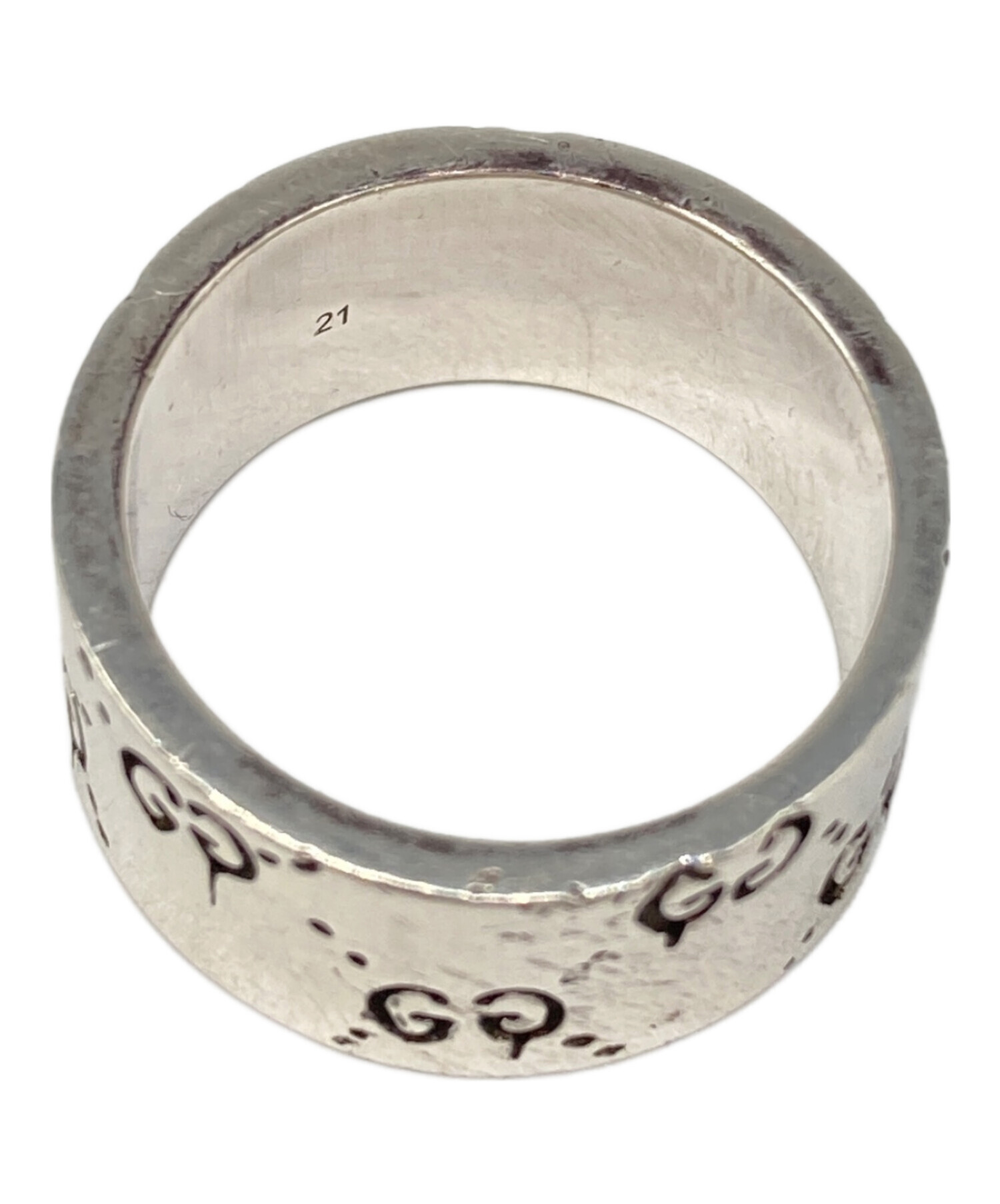 中古・古着通販】GUCCI (グッチ) ゴーストリング シルバー サイズ:20号