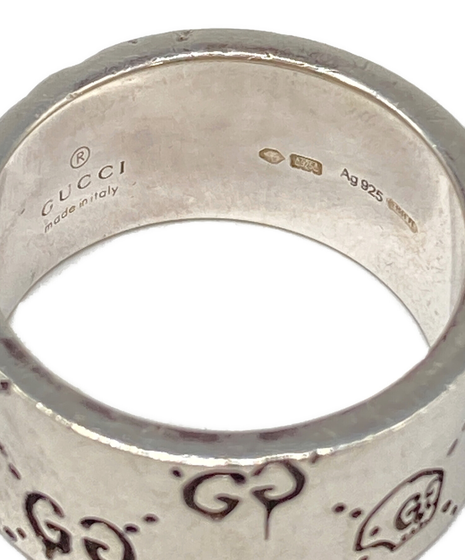 中古・古着通販】GUCCI (グッチ) ゴーストリング シルバー