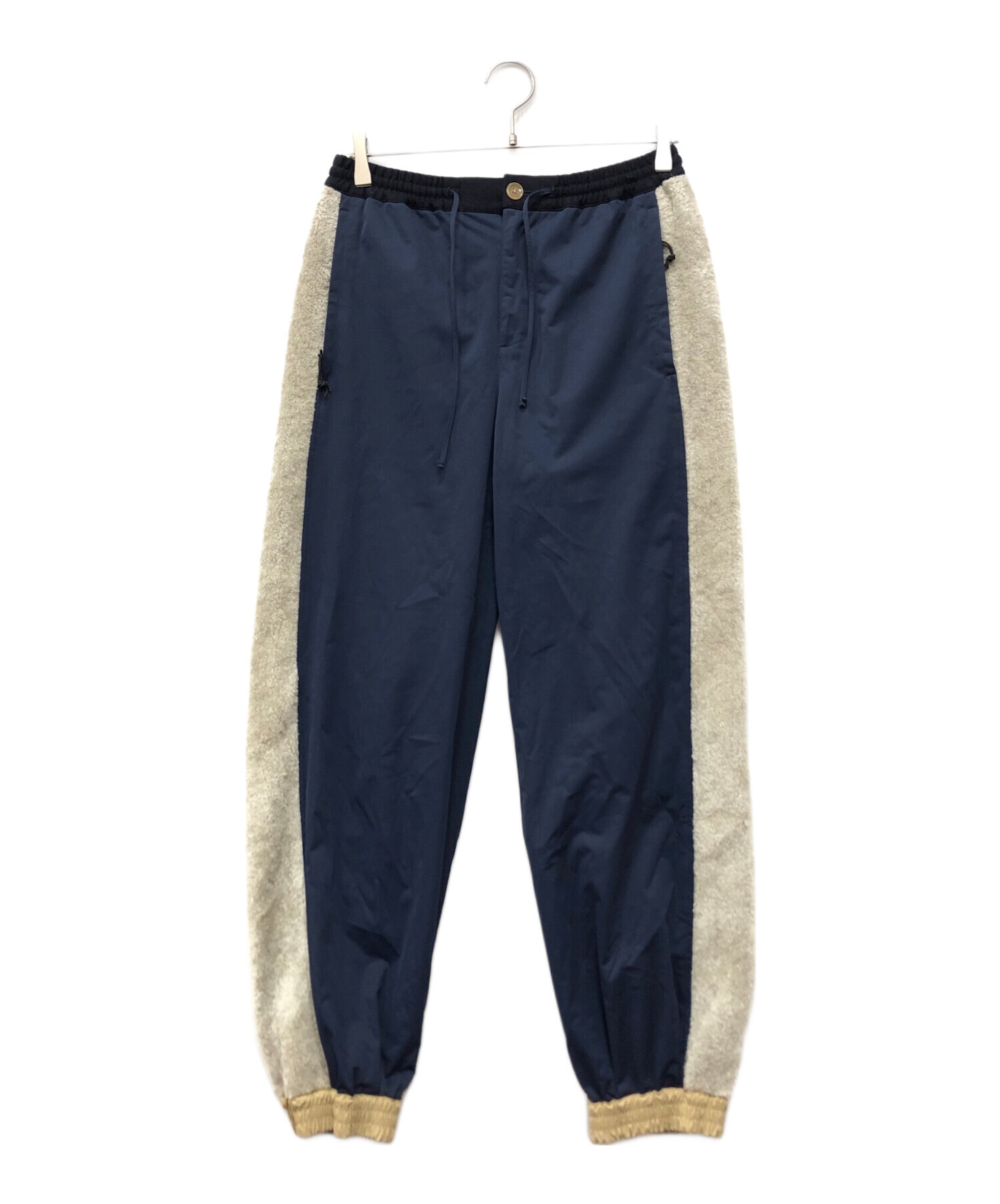中古・古着通販】DIGAWEL (ディガウェル) 切替ナイロンパンツ ネイビー