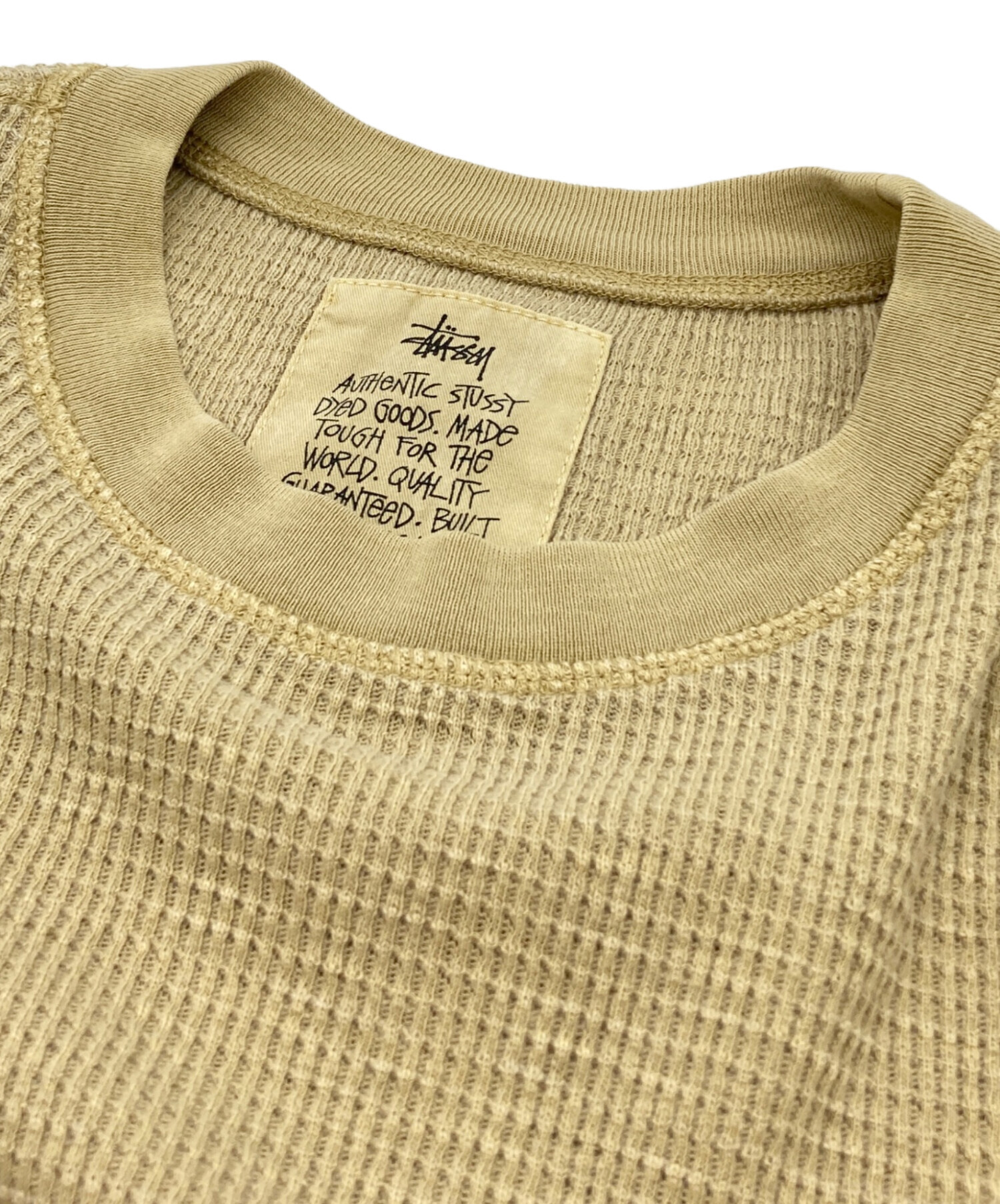 中古・古着通販】stussy (ステューシー) PIGMENT DYED SS THERMAL