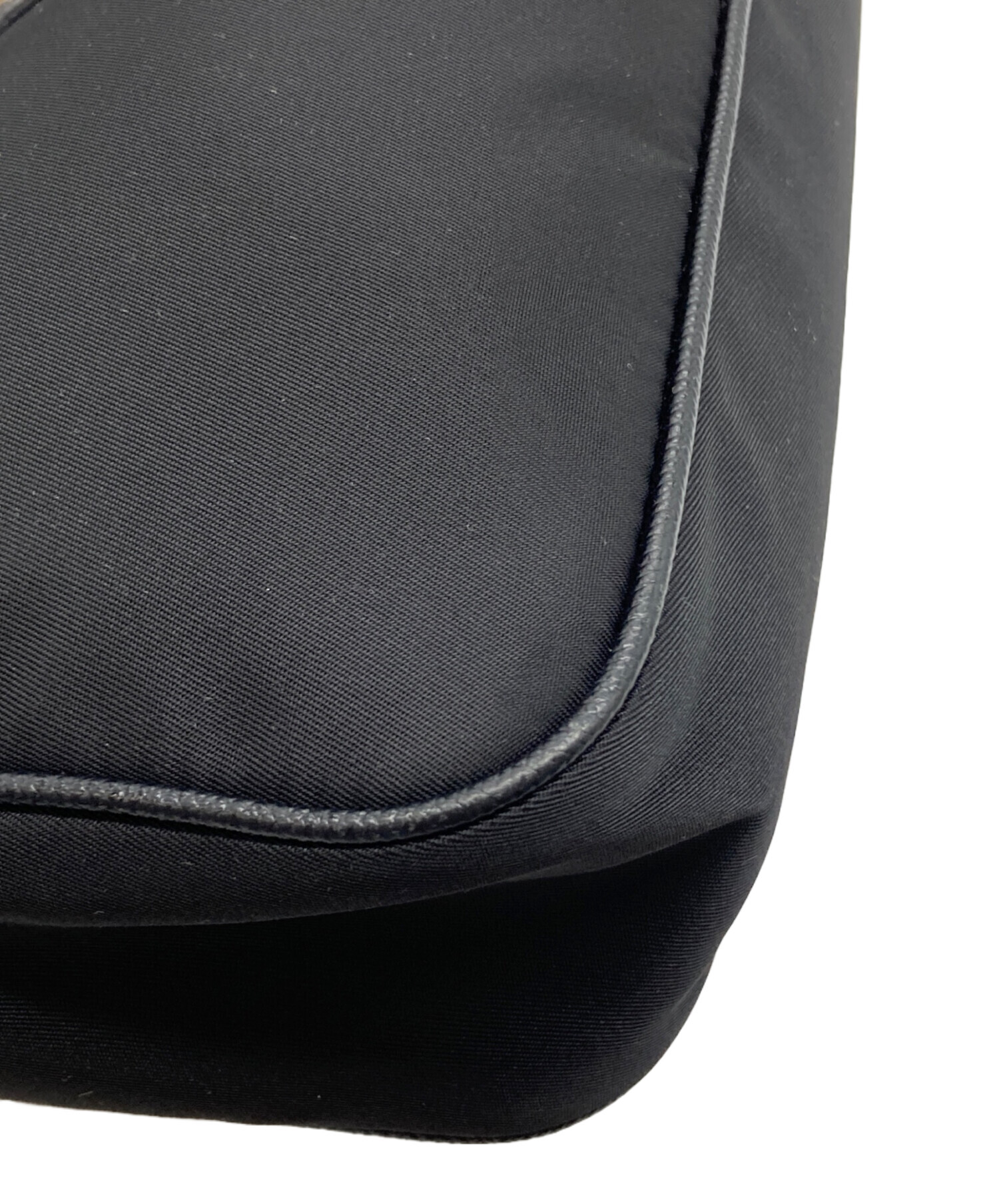 中古・古着通販】PRADA (プラダ) ロゴプレートミニハンドバッグ