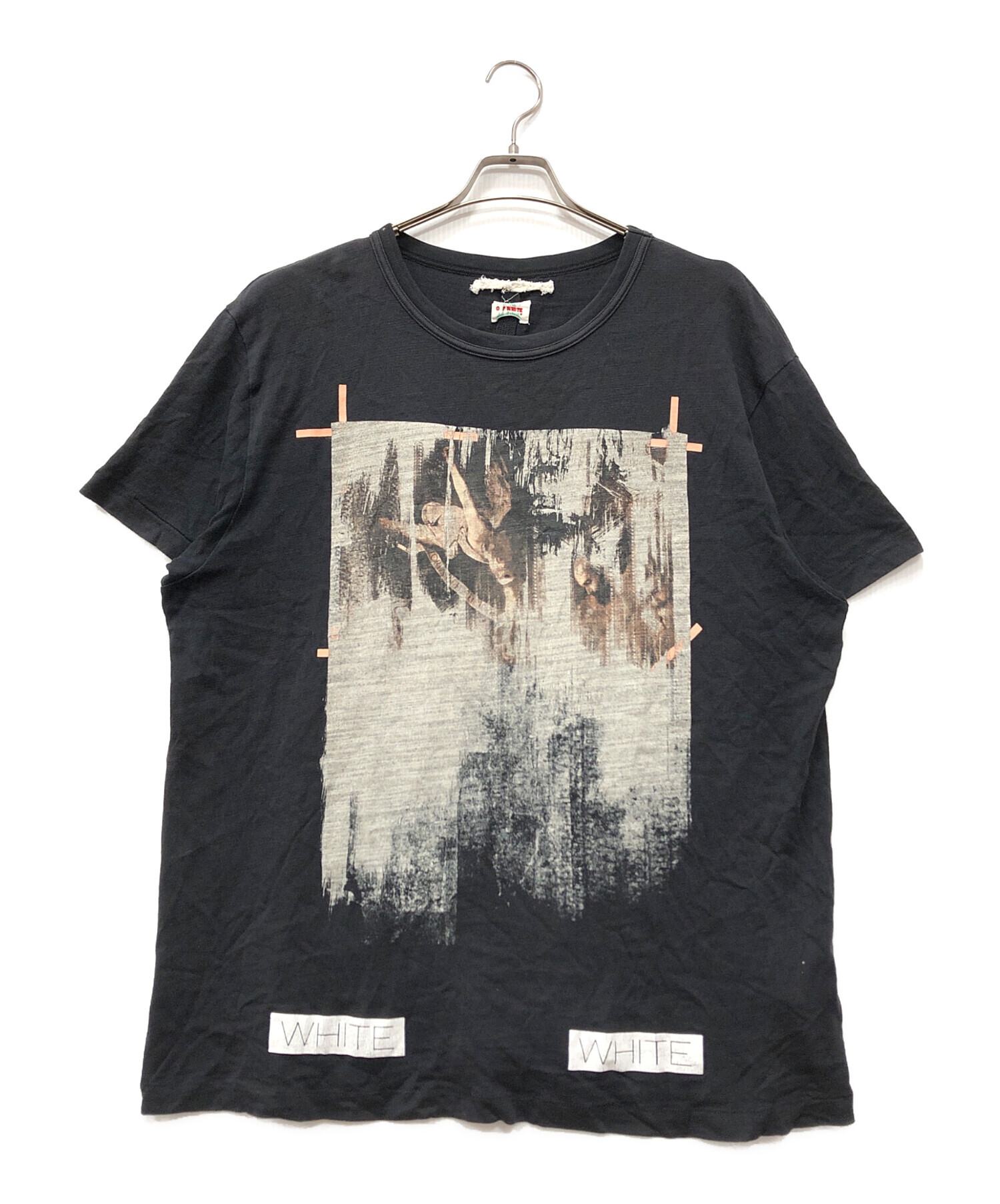 中古・古着通販】OFFWHITE (オフホワイト) CARAVAGGIO T-SHIRT 