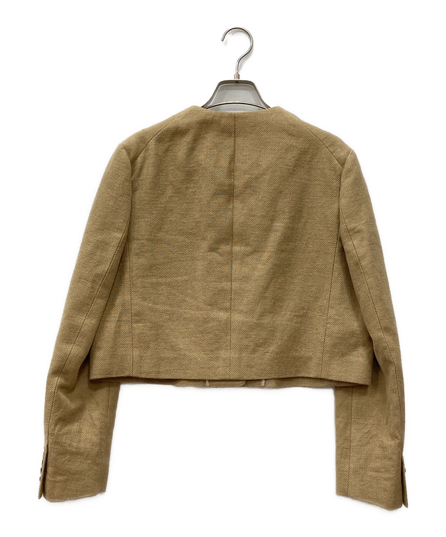 中古・古着通販】BOWTE (バウト) DOUBLE CLOTH SHORT JACKET ベージュ