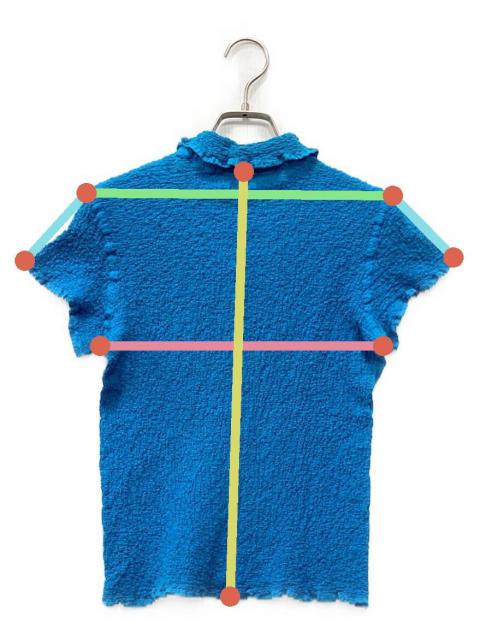 中古・古着通販】me ISSEY MIYAKE (ミーイッセイ ミヤケ) 半袖シワ加工