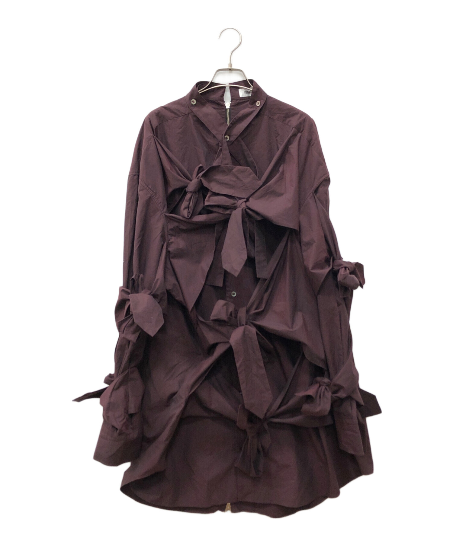 中古・古着通販】KEISUKEYOSHIDA (ケイスケヨシダ) big ribbon shirt 