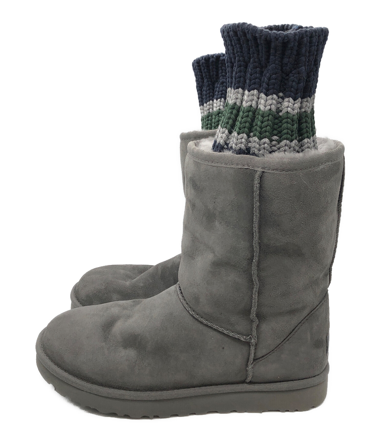 中古・古着通販】UGG (アグ) sacai (サカイ) KNIT CLASSIC SHORT