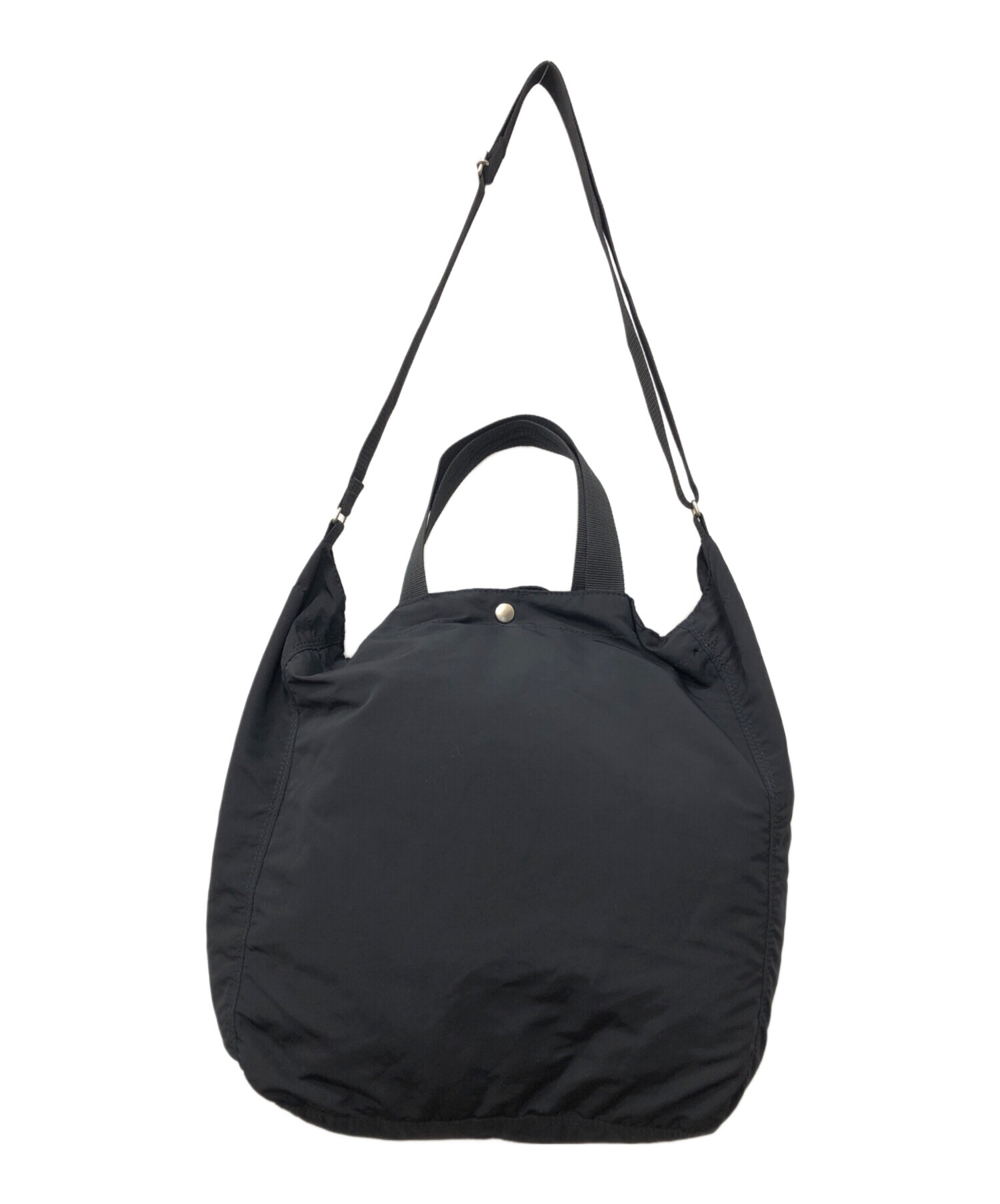 新品未使用COMMEdesGARCONS HOMME 綿ナイロングログランバッグ 中古・古着通販】COMME des GARCONS HOMME (コムデギャルソン オム) 綿
