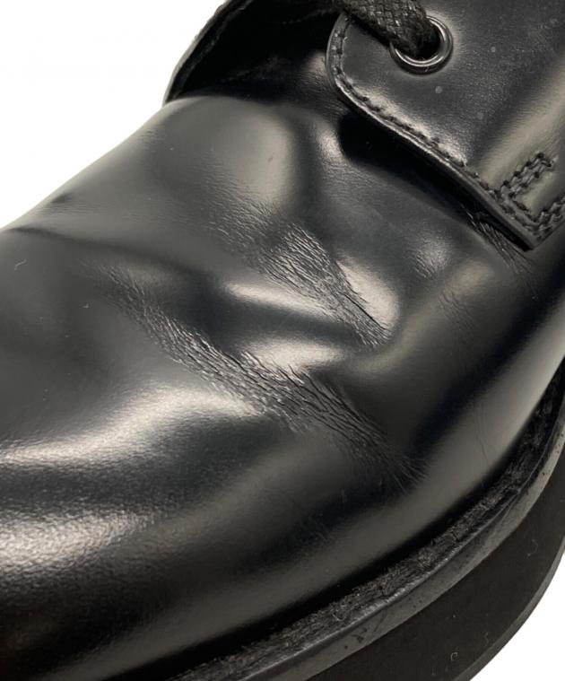 【美品】PRADA プラダ　ダービーシューズ　ブラック　2EG336 7.5 中古・古着通販】PRADA (プラダ) ダービーシューズ ブラック
