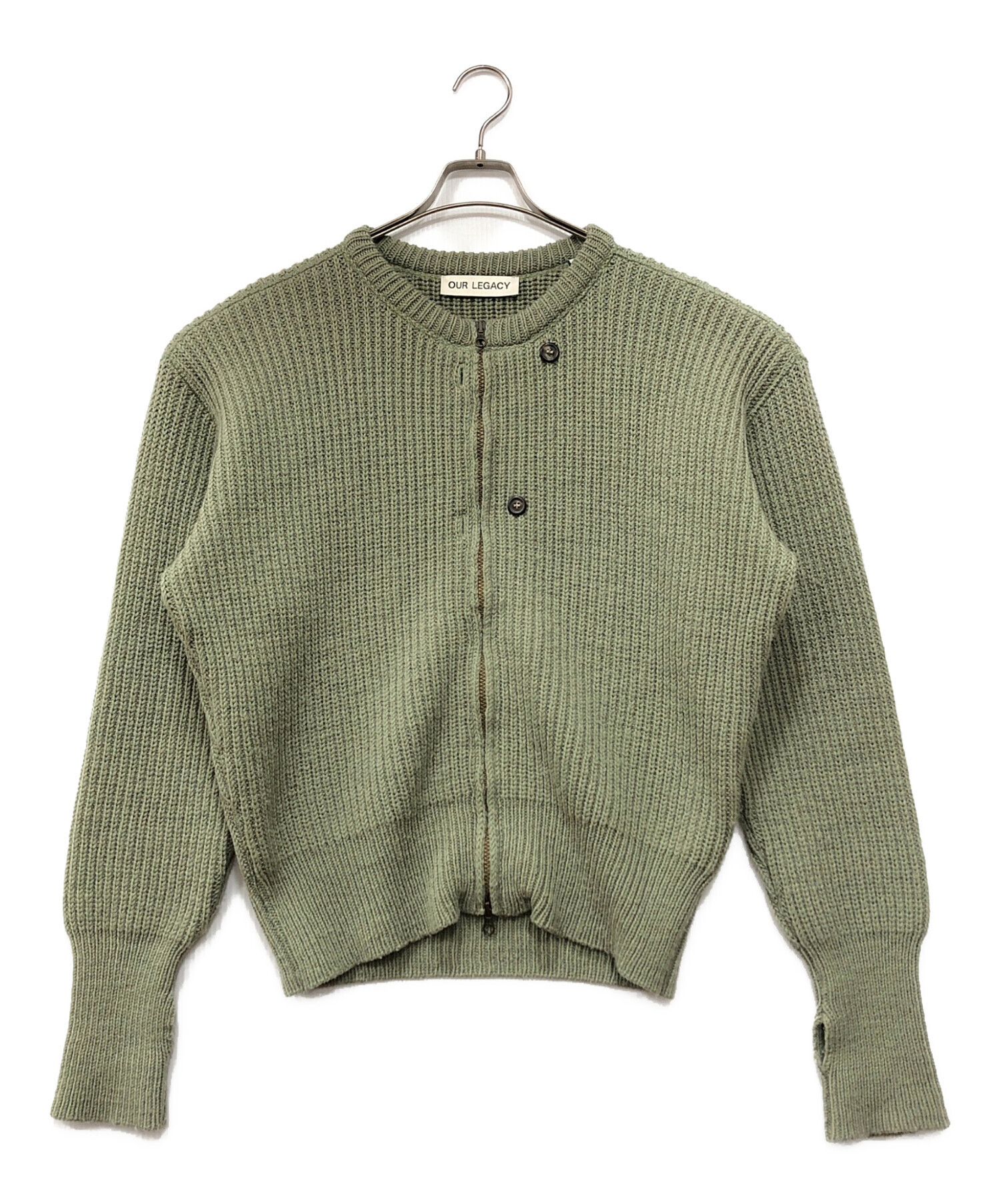 中古・古着通販】OUR LEGACY (アワーレガシー) ZIP WRAP CARDIGAN