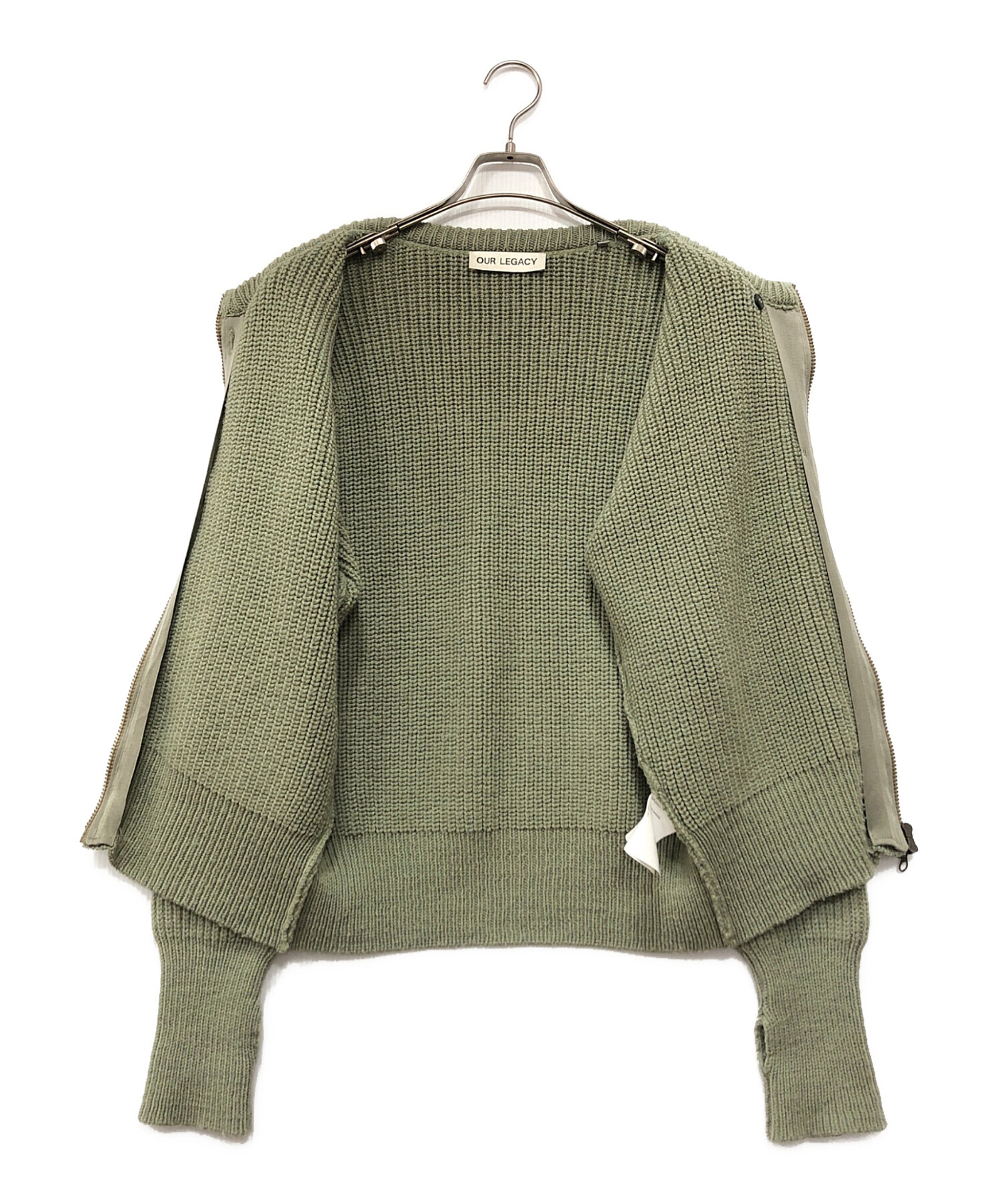 中古・古着通販】OUR LEGACY (アワーレガシー) ZIP WRAP CARDIGAN