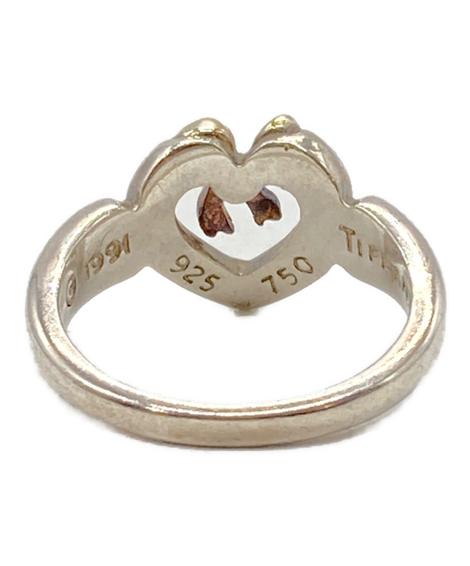 中古・古着通販】TIFFANY & Co. (ティファニー) オープンハートリボン