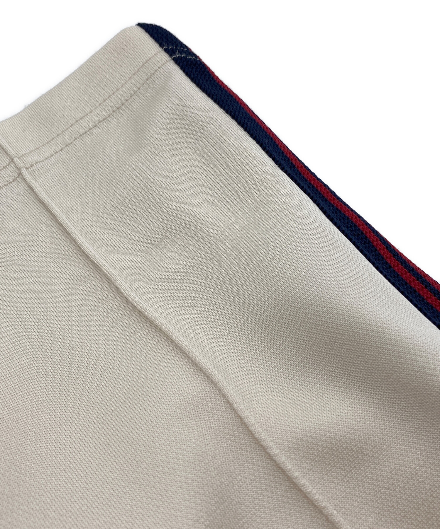 Needles ベージュパンツ Sサイズ Needles 【値下げ】Needles トラックパンツ アイボリー サイズ：XS (EC