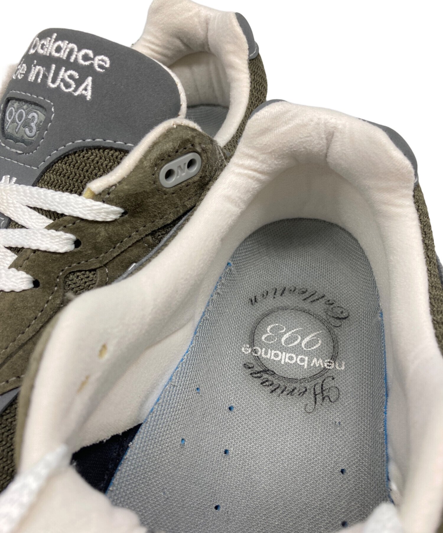 中古・古着通販】NEW BALANCE (ニューバランス) MR993MG カーキ サイズ