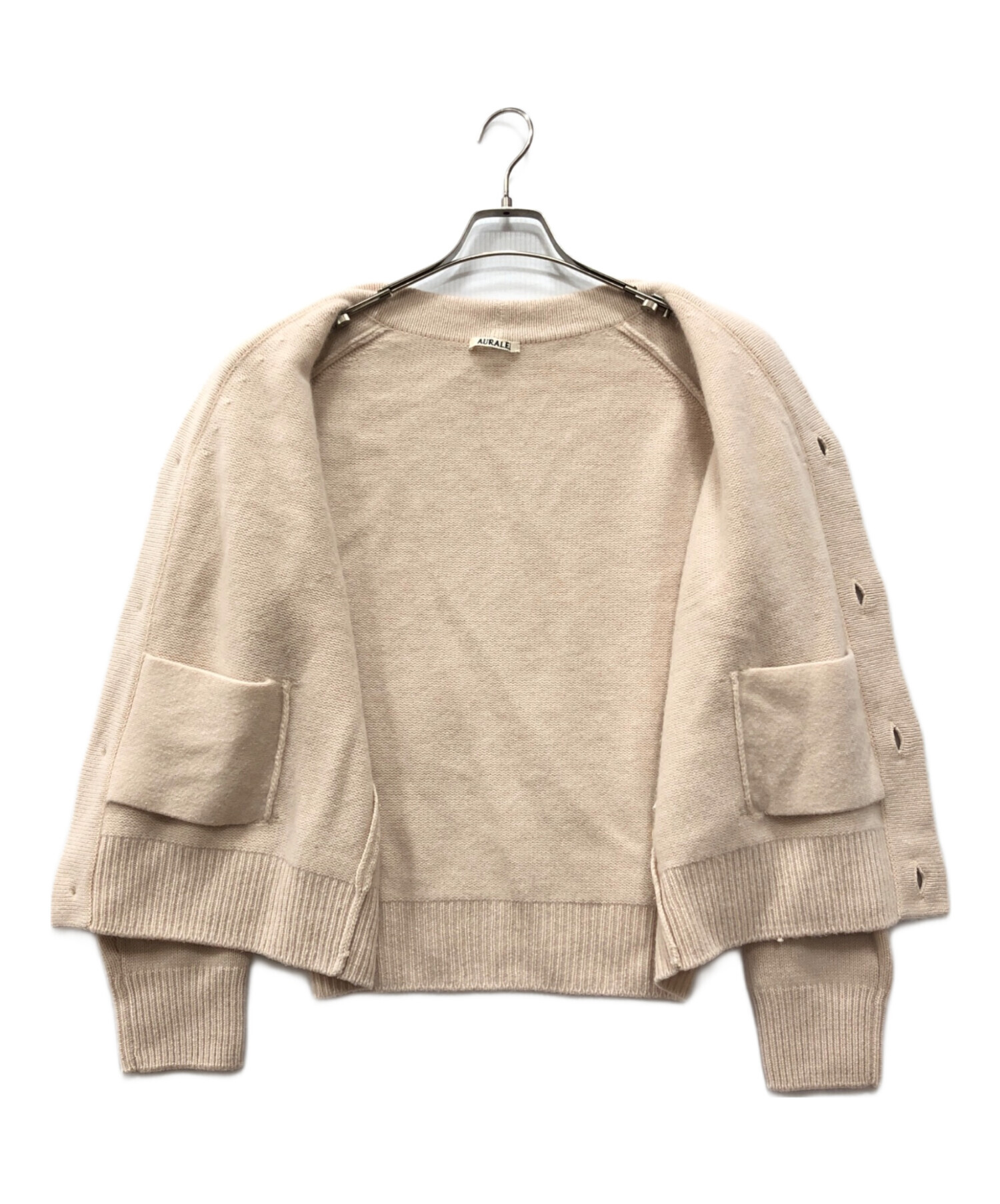中古・古着通販】AURALEE (オーラリー) BABY CASHMERE KNIT CARDIGAN