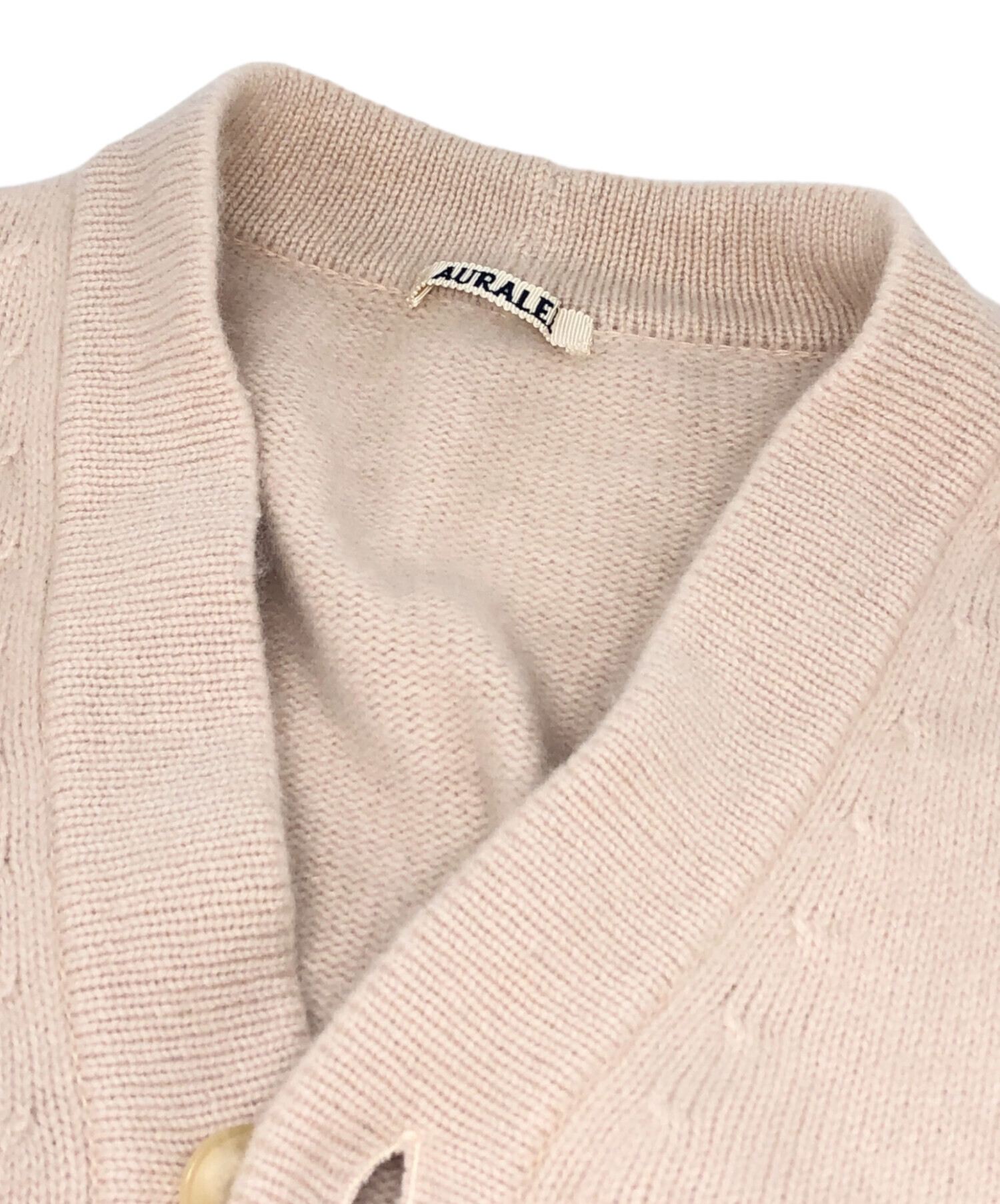 中古・古着通販】AURALEE (オーラリー) BABY CASHMERE KNIT CARDIGAN 
