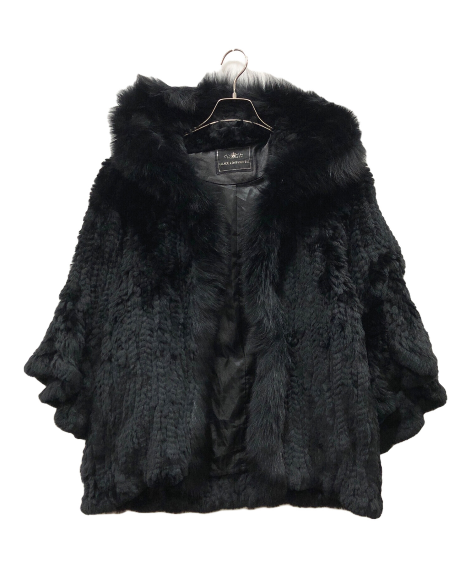 GRACE CONTINENTAL レッキスファーリバーシブルブルゾン 36 GRACE CONTINENTAL レッキスファーリバーシブルブルゾン 36 グレース