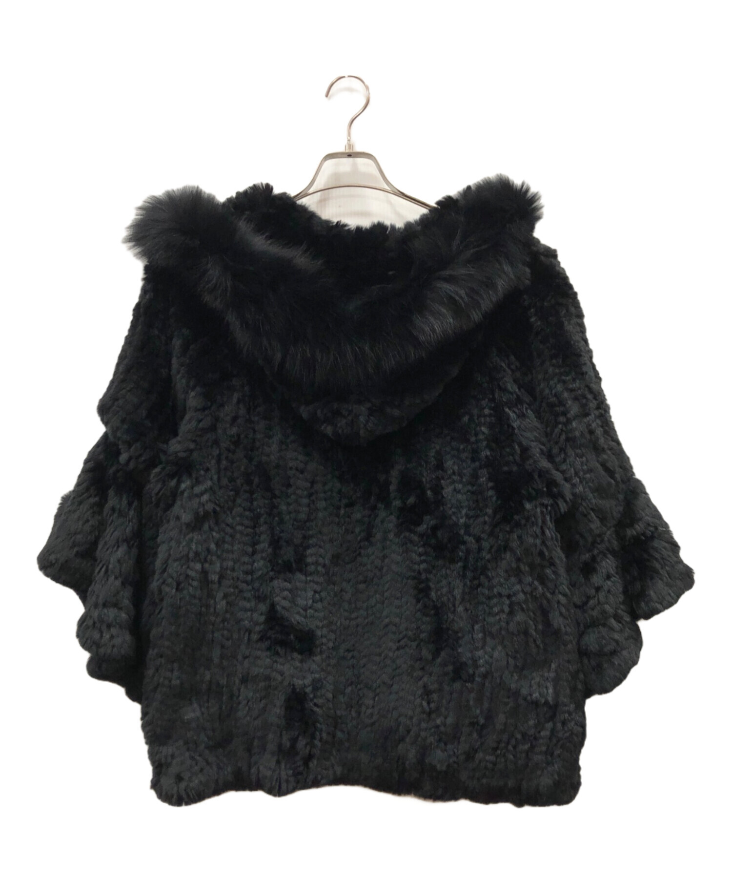 新品】GRACE CONTINENTAL ケープ ポンチョ ラビットファー36 新品