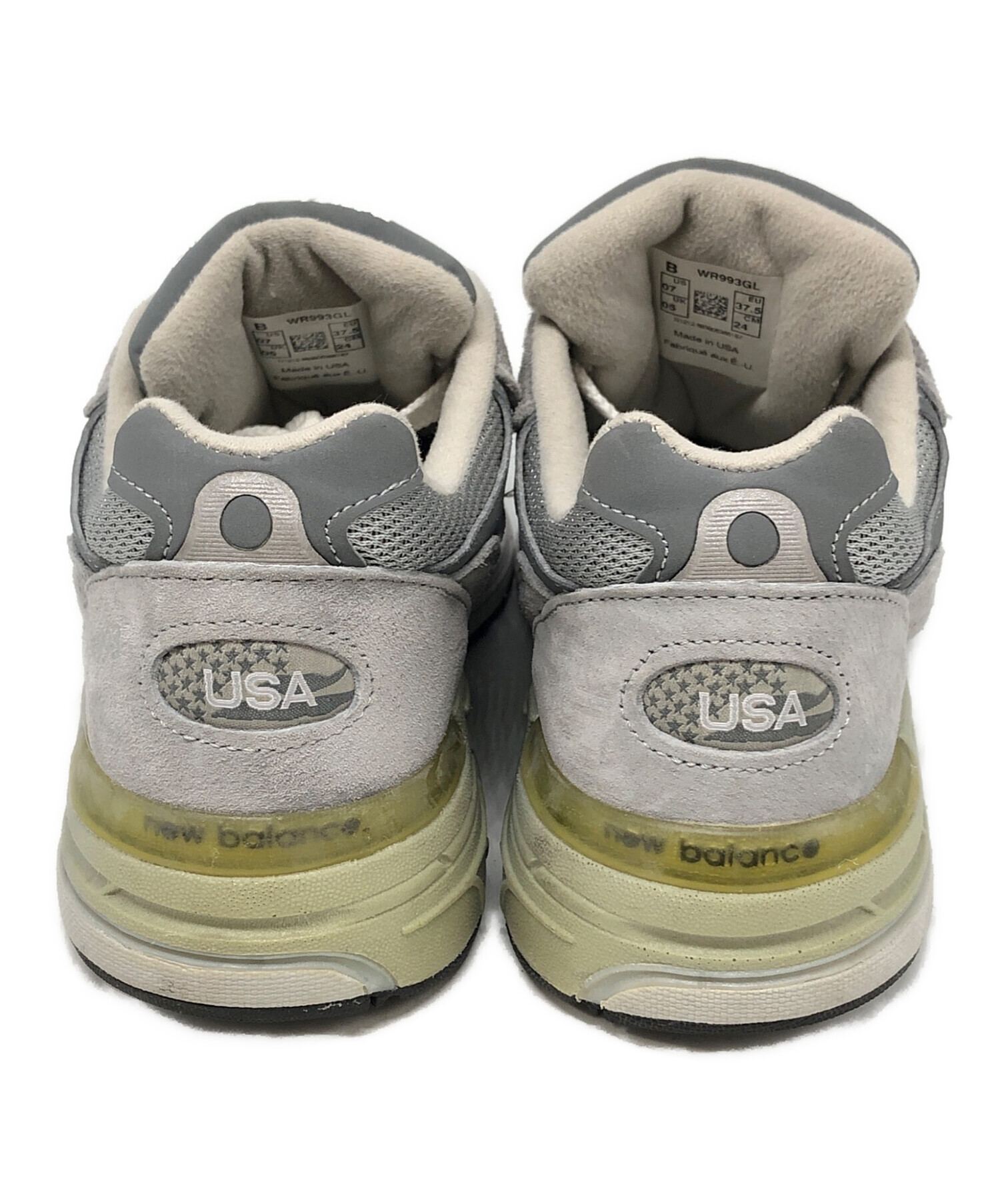 中古・古着通販】NEW BALANCE (ニューバランス) WR993GL グレー サイズ 