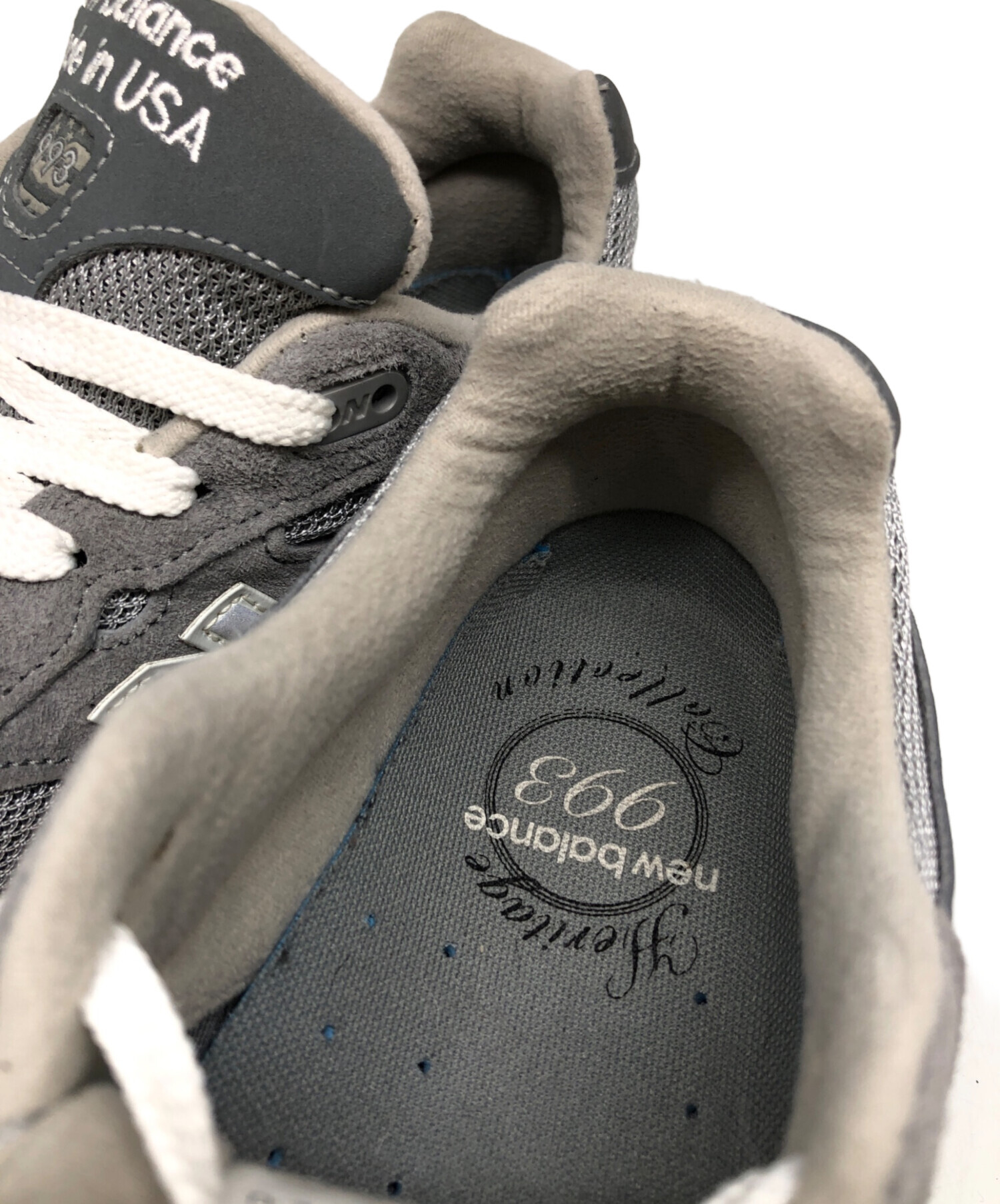 中古・古着通販】NEW BALANCE (ニューバランス) WR993GL グレー サイズ 