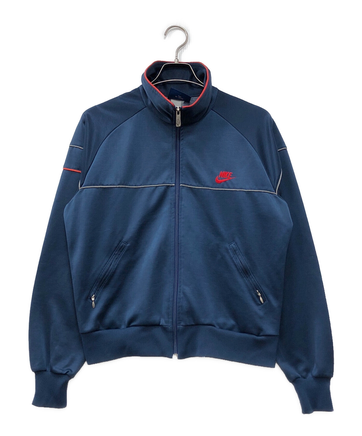 中古・古着通販】NIKE (ナイキ) トラックジャケット ネイビー サイズ:M 