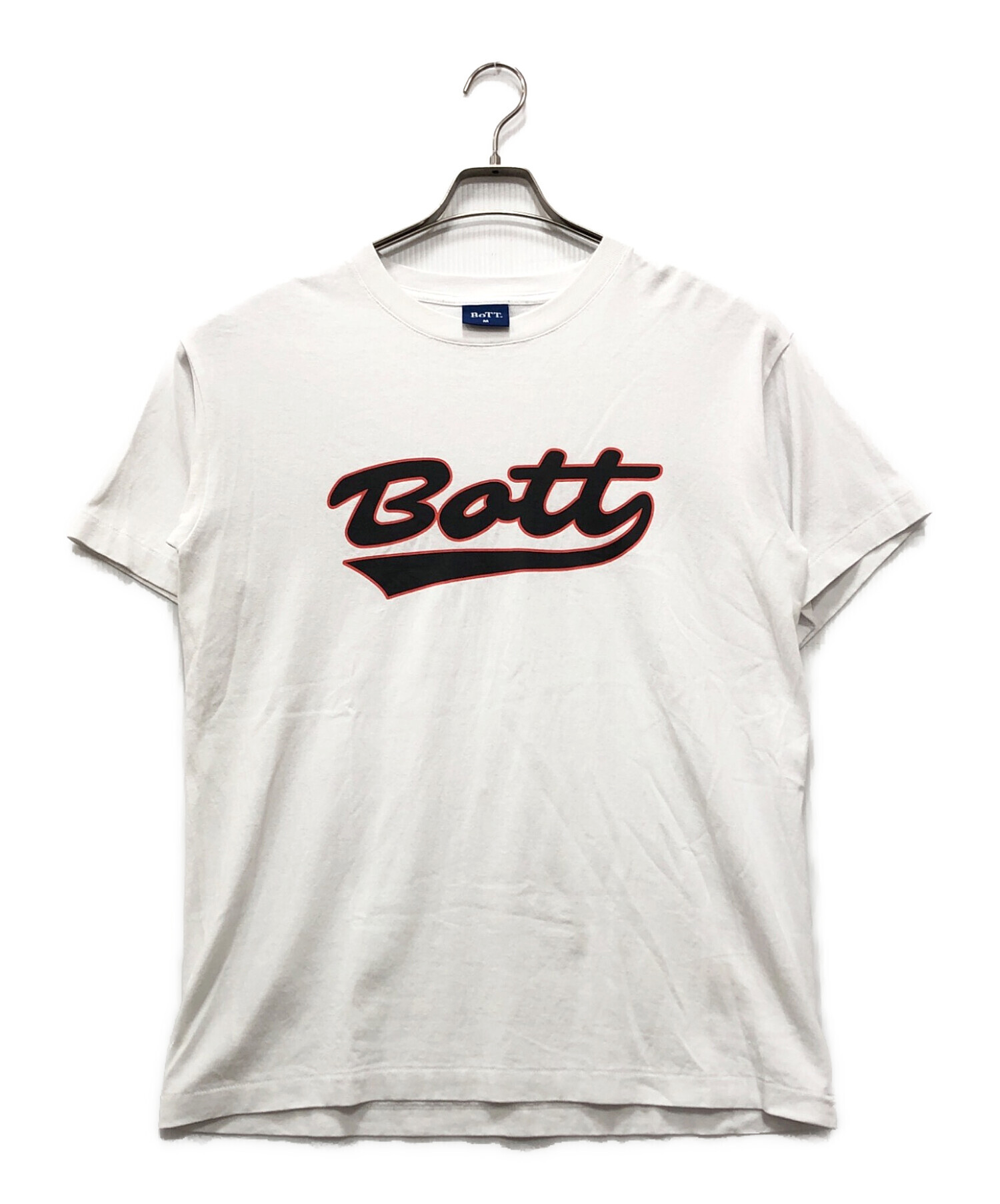 中古・古着通販】BoTT (ボット) プリントTシャツ ホワイト サイズ:M 