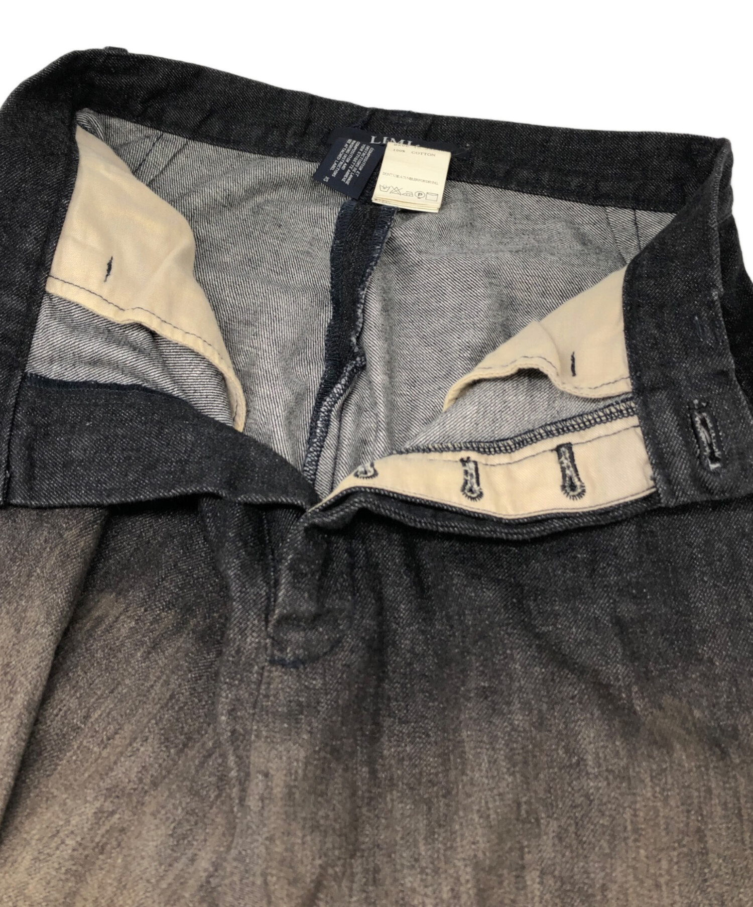 LIMI feu ジーンズ デニム パンツ XSサイズ 中古・古着通販】LIMI feu (リミフゥ) デニムパンツ グレー サイズ:XS