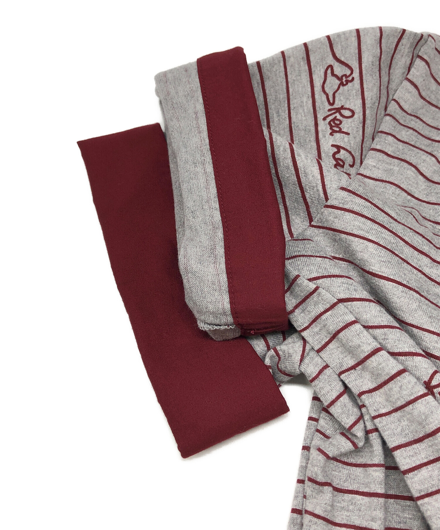 ヴィヴィアン・ウエストウッド　長袖ポロシャツ　Lサイズ　刺繍ロゴ　グレー　古着 ヴィヴィアン・ウエストウッド 長袖ポロシャツ Lサイズ 刺繍ロゴ