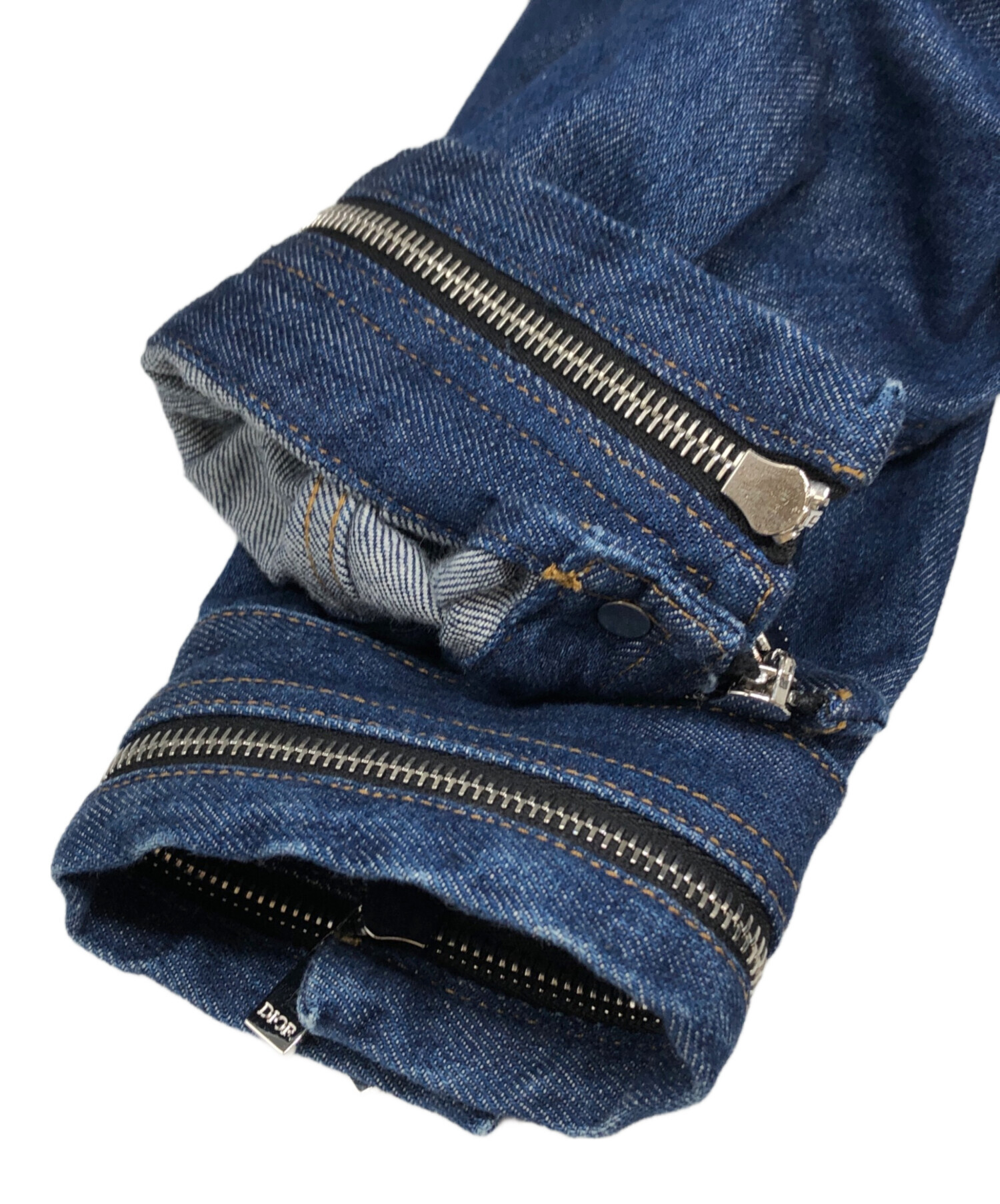中古・古着通販】DIOR HOMME (ディオール オム) ジップアップデニム